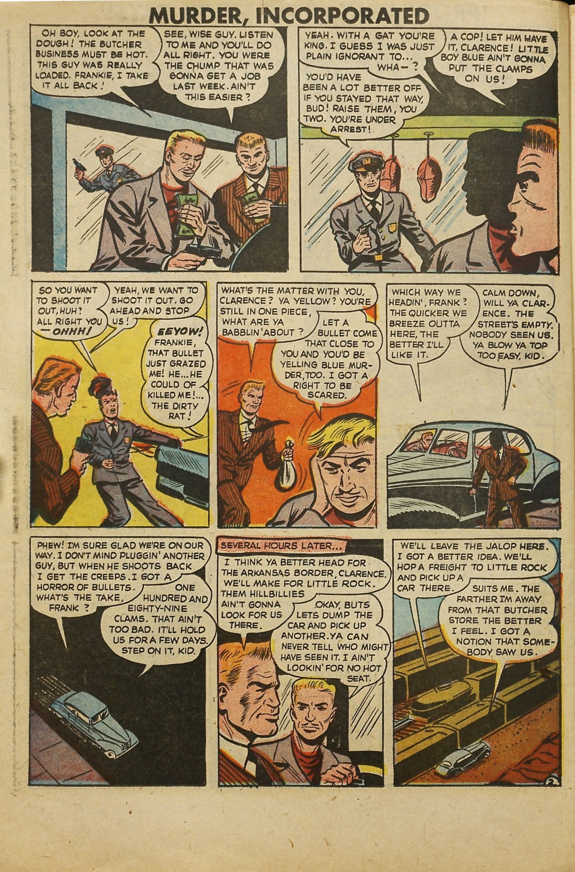 Read online Murder Incorporated (1948) comic -  Issue #10 - 24