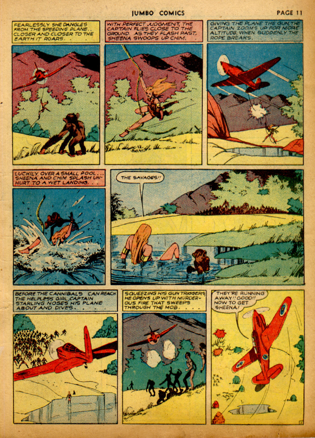 Read online Jumbo Comics comic -  Issue #27 - 12