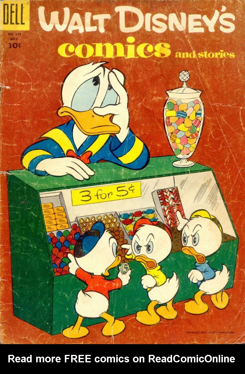 Read online Walt Disney's Comics and Stories comic -  Issue #178 - 1