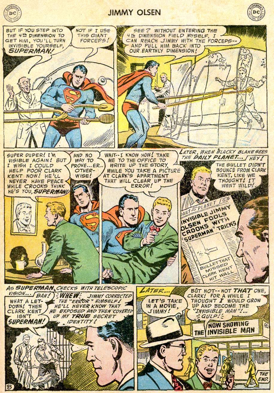 Read online Superman's Pal Jimmy Olsen comic -  Issue #12 - 33