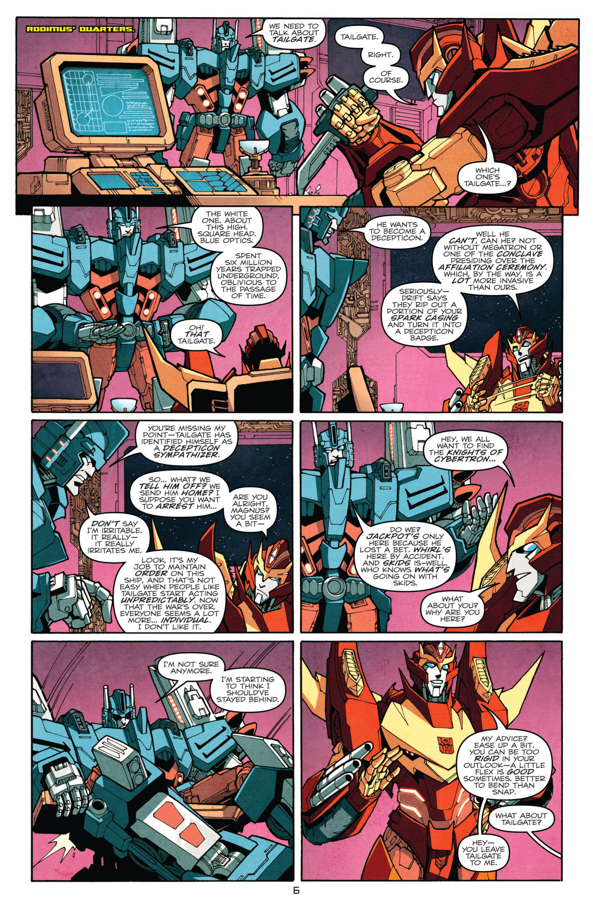 Read online The Transformers: More Than Meets The Eye comic -  Issue #4 - 8