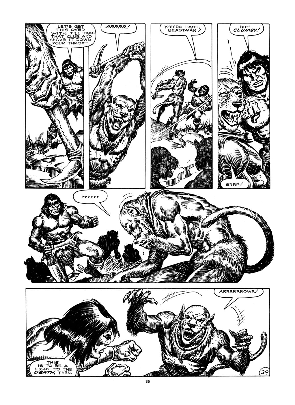 Read online The Savage Sword Of Conan comic -  Issue #151 - 33