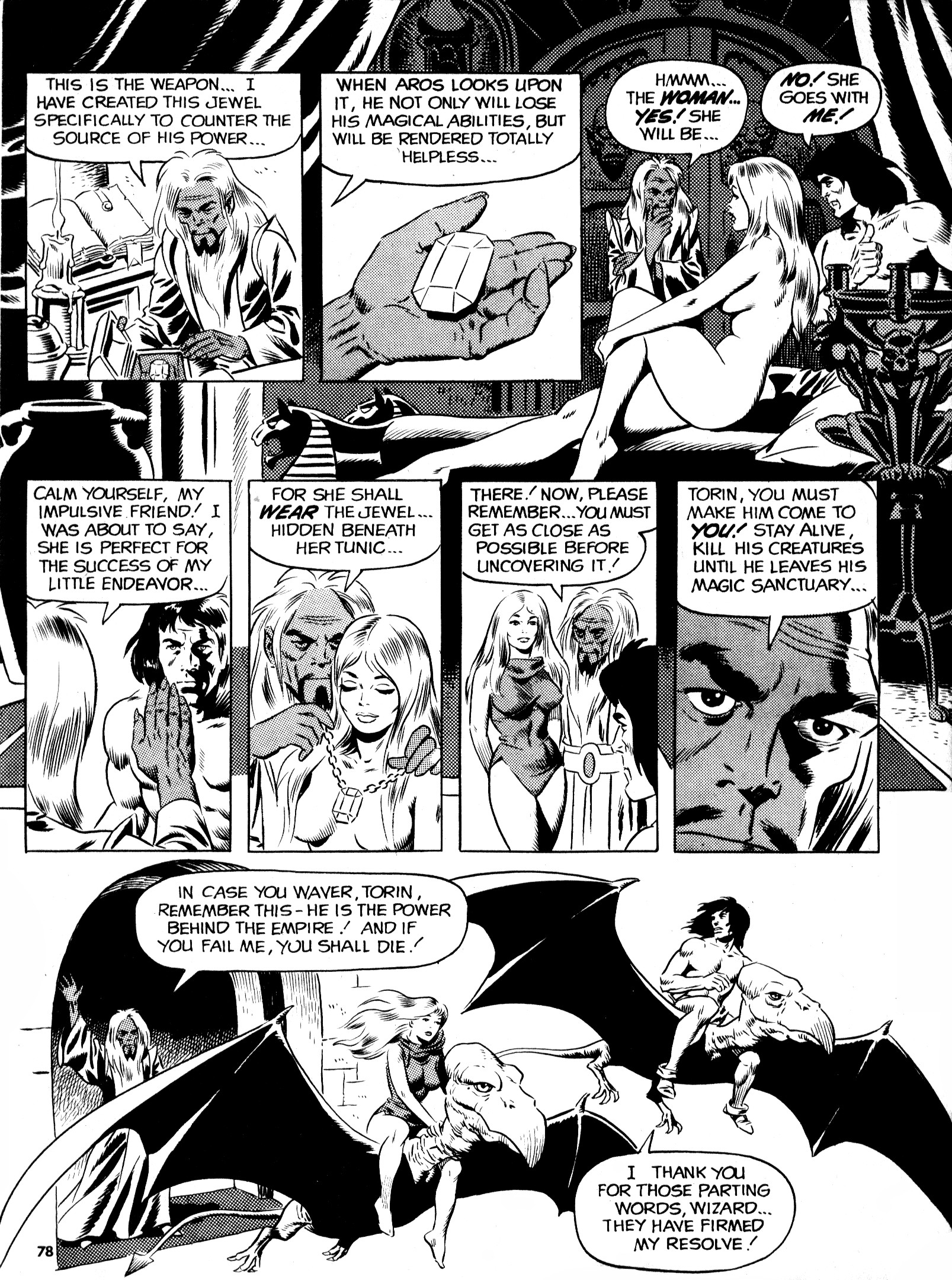 Read online Vampirella (1969) comic -  Issue #27 - 78