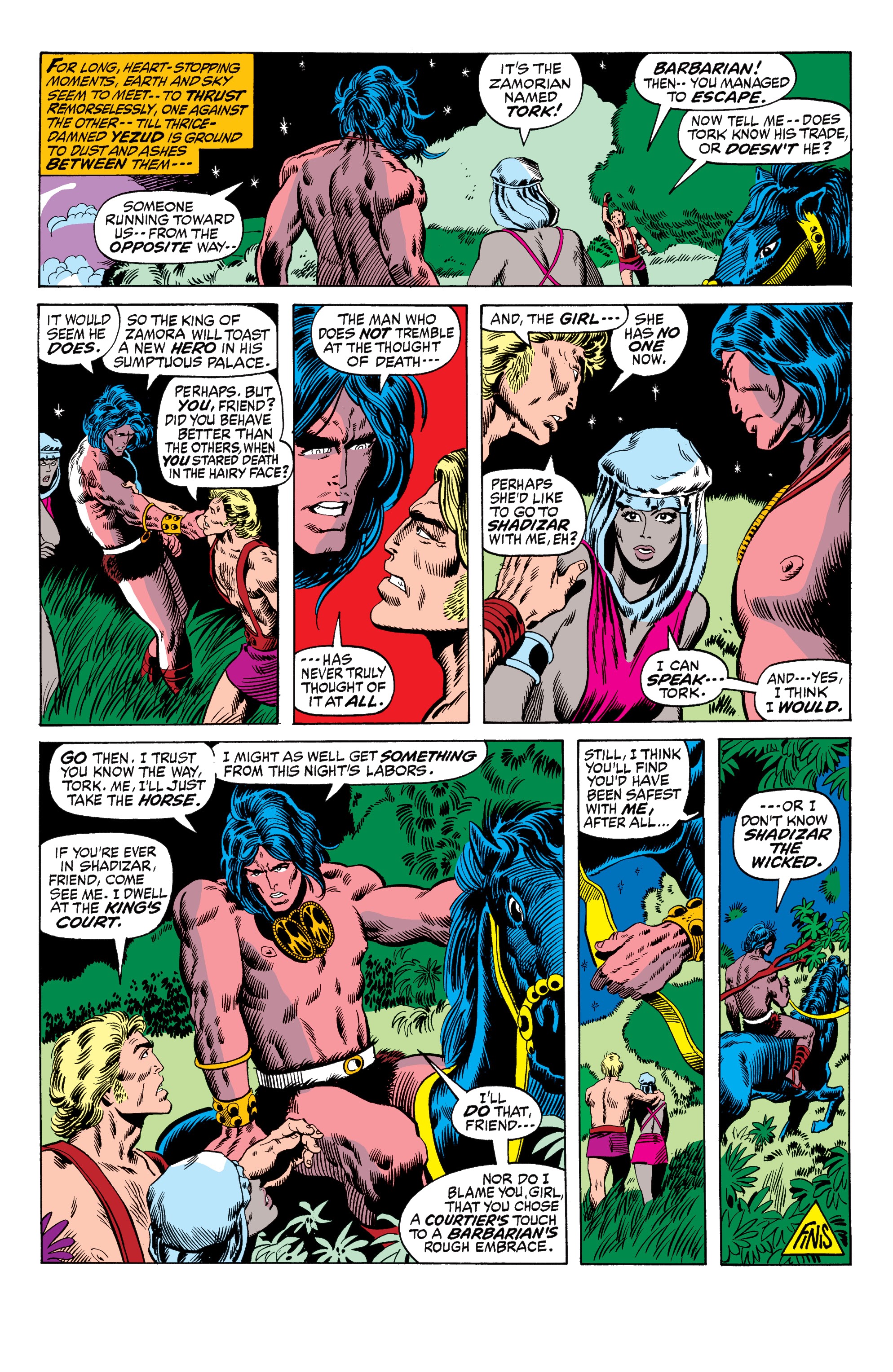 Read online Conan The Barbarian Epic Collection: The Original Marvel Years - The Coming Of Conan comic -  Issue # TPB (Part 3) - 100