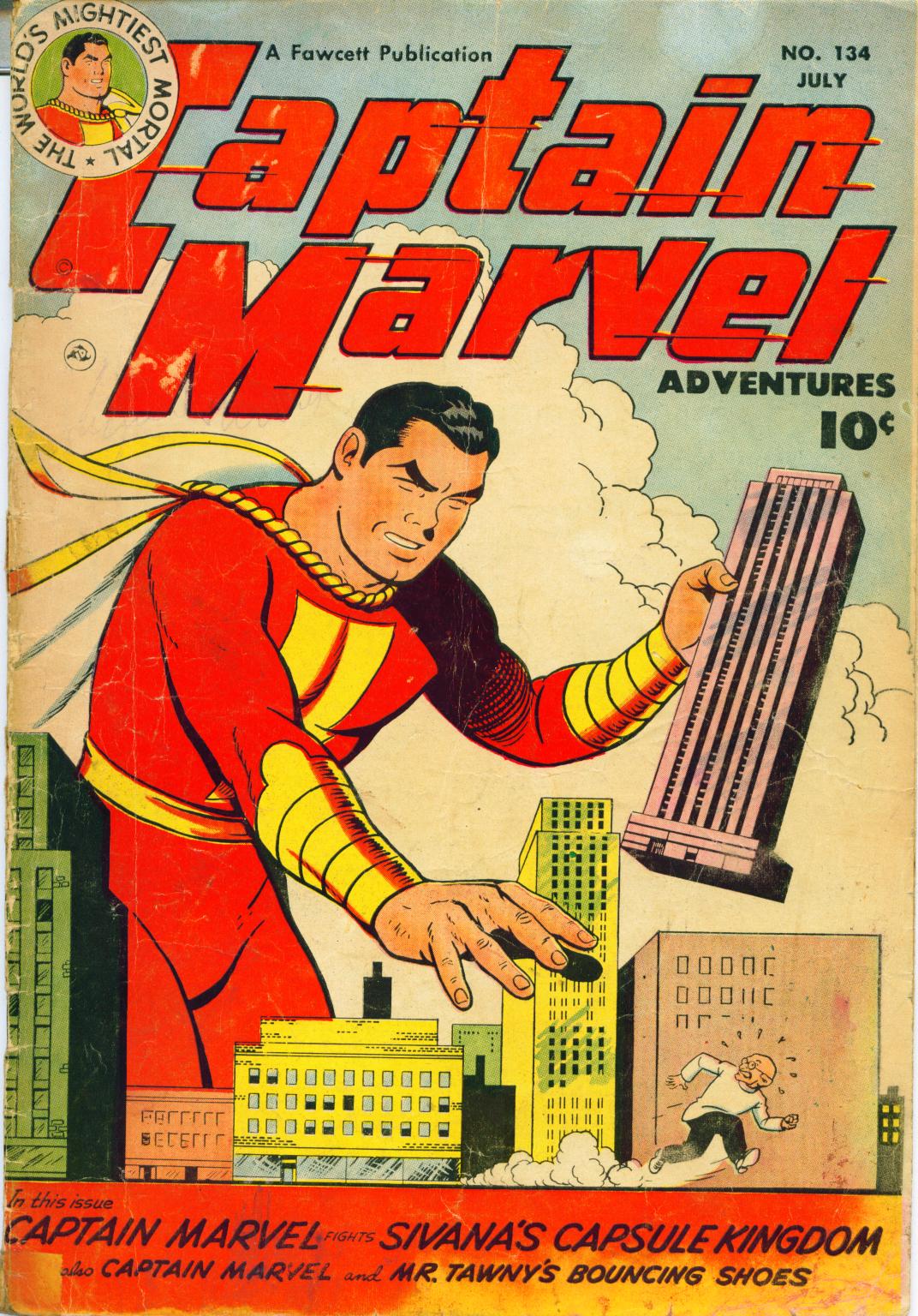 Read online Captain Marvel Adventures comic -  Issue #134 - 1