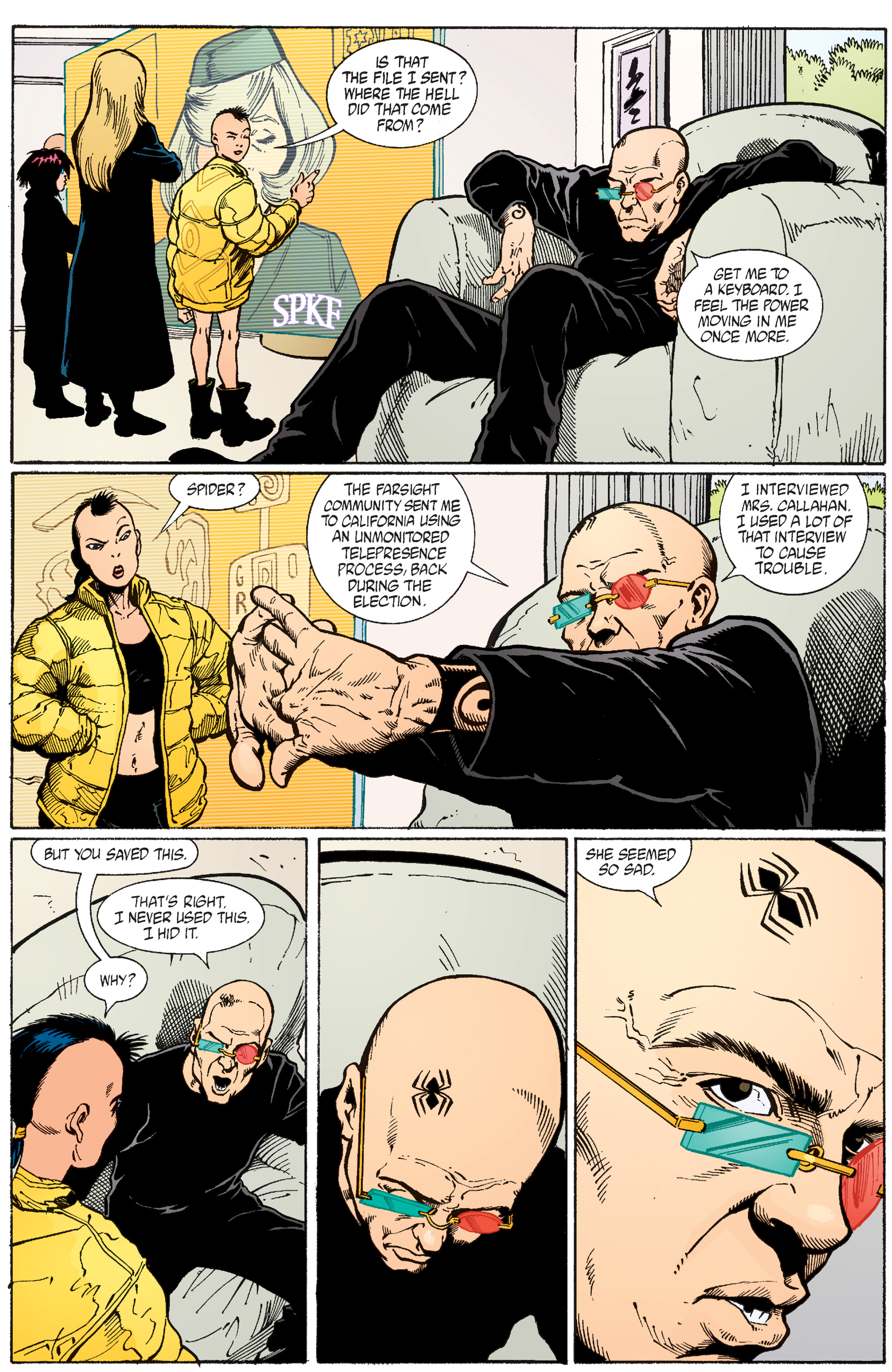 Read online Transmetropolitan comic -  Issue #56 - 10