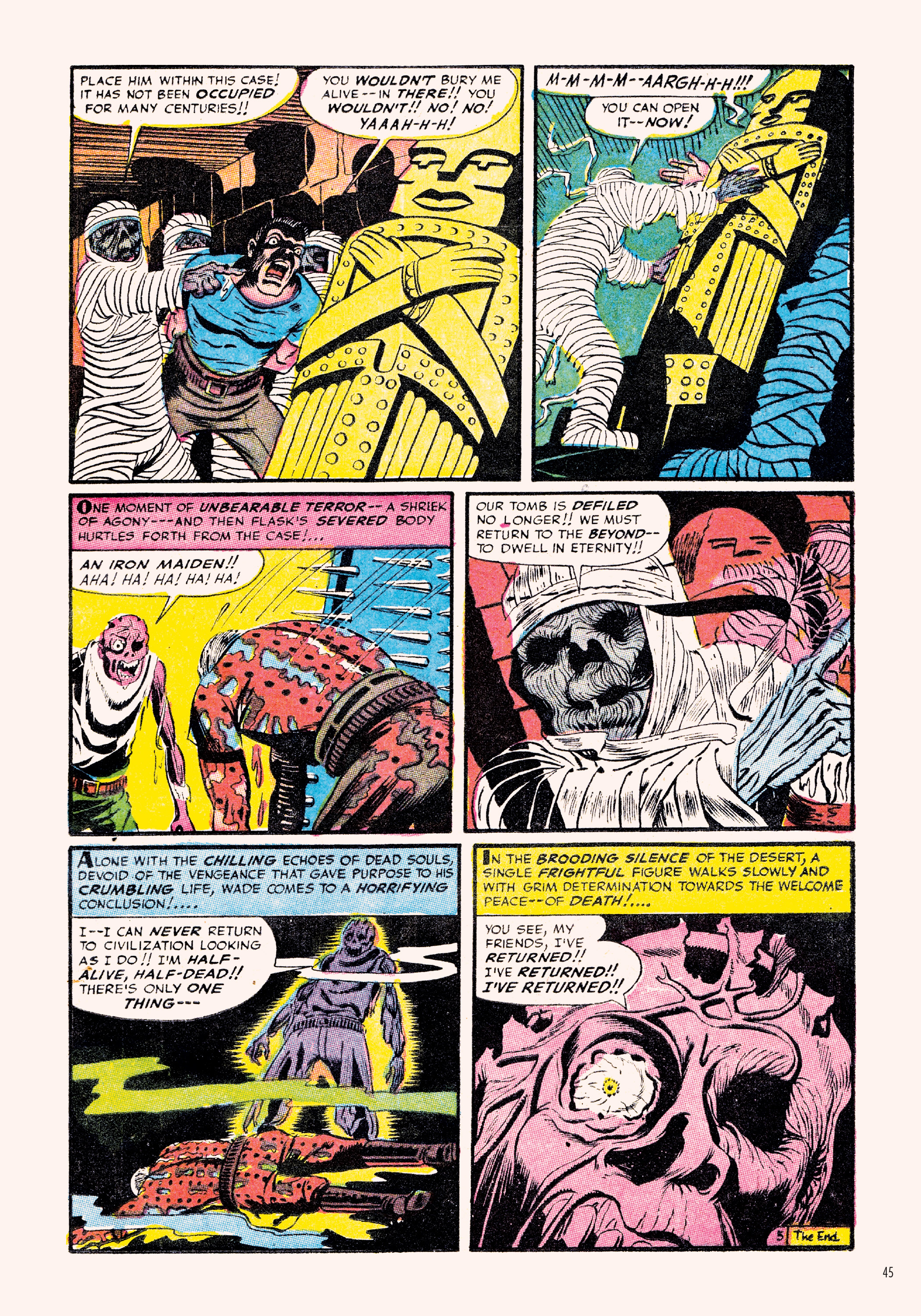 Read online Classic Monsters of Pre-Code Horror Comics: Mummies comic -  Issue # TPB - 45