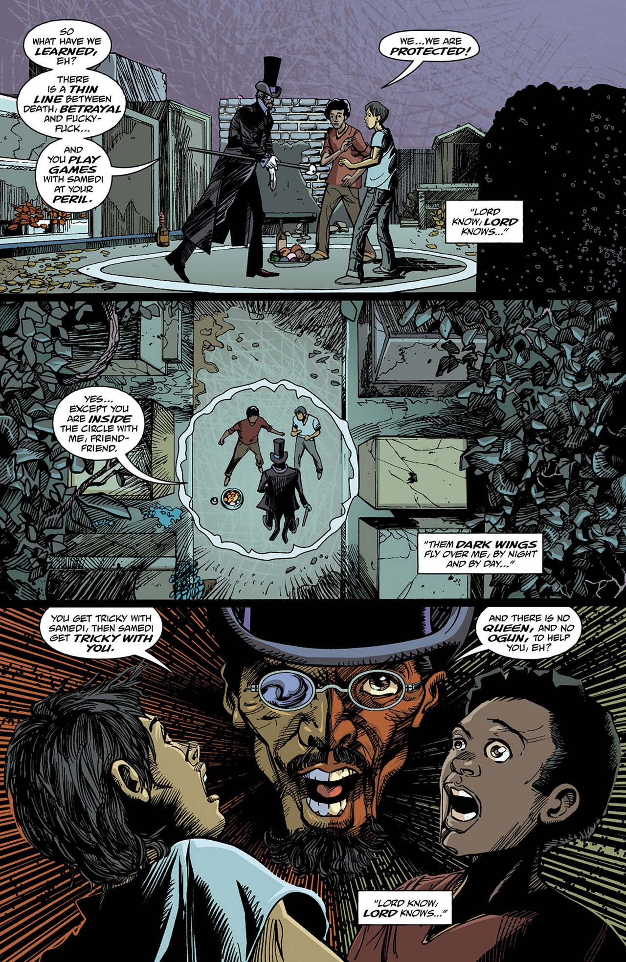 Read online Dominique Laveau: Voodoo Child comic -  Issue #6 - 20