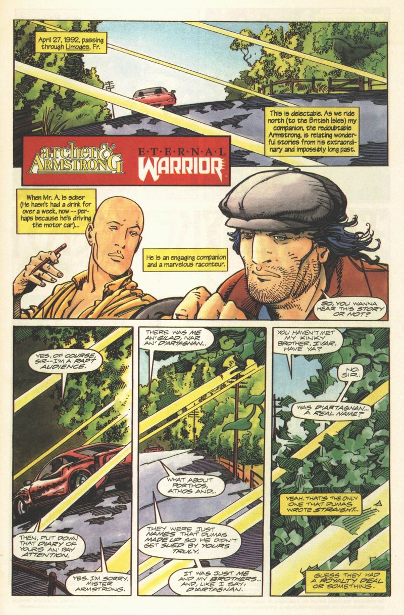 Read online Eternal Warrior (1992) comic -  Issue #8 - 2