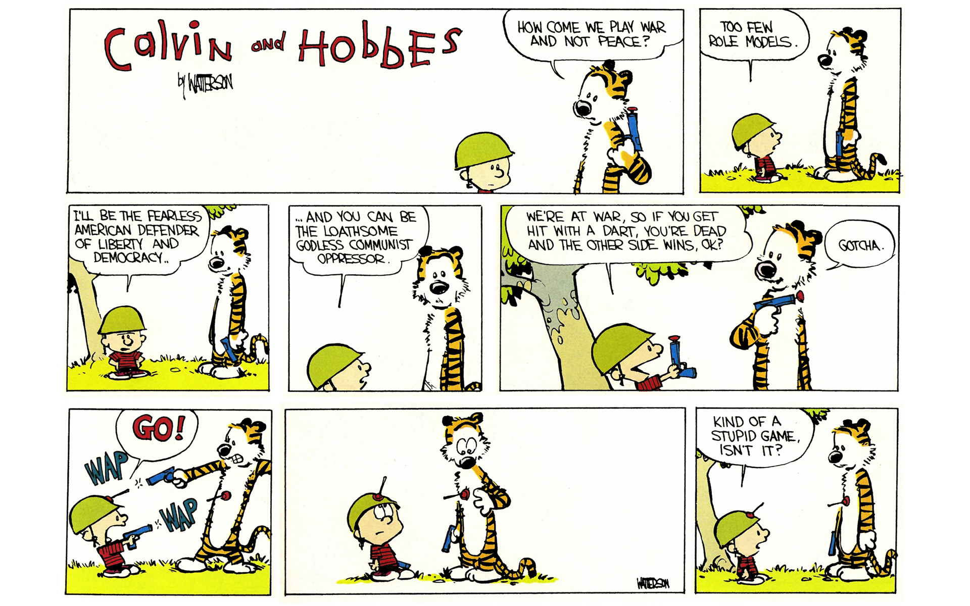 Read online Calvin and Hobbes comic -  Issue #1 - 77