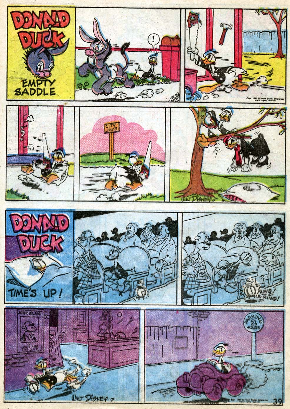 Read online Walt Disney's Comics and Stories comic -  Issue #36 - 41