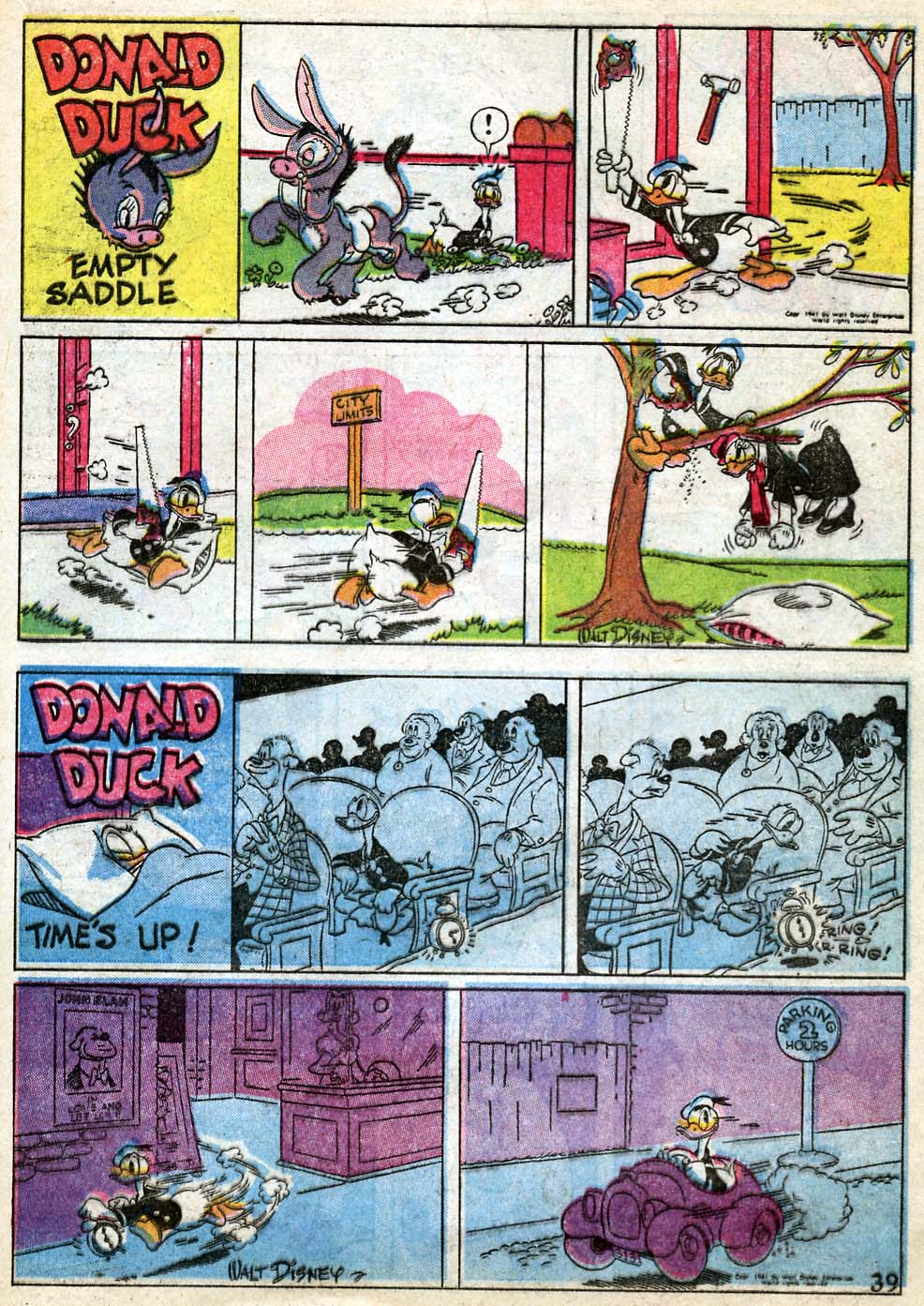 Read online Walt Disney's Comics and Stories comic -  Issue #36 - 41