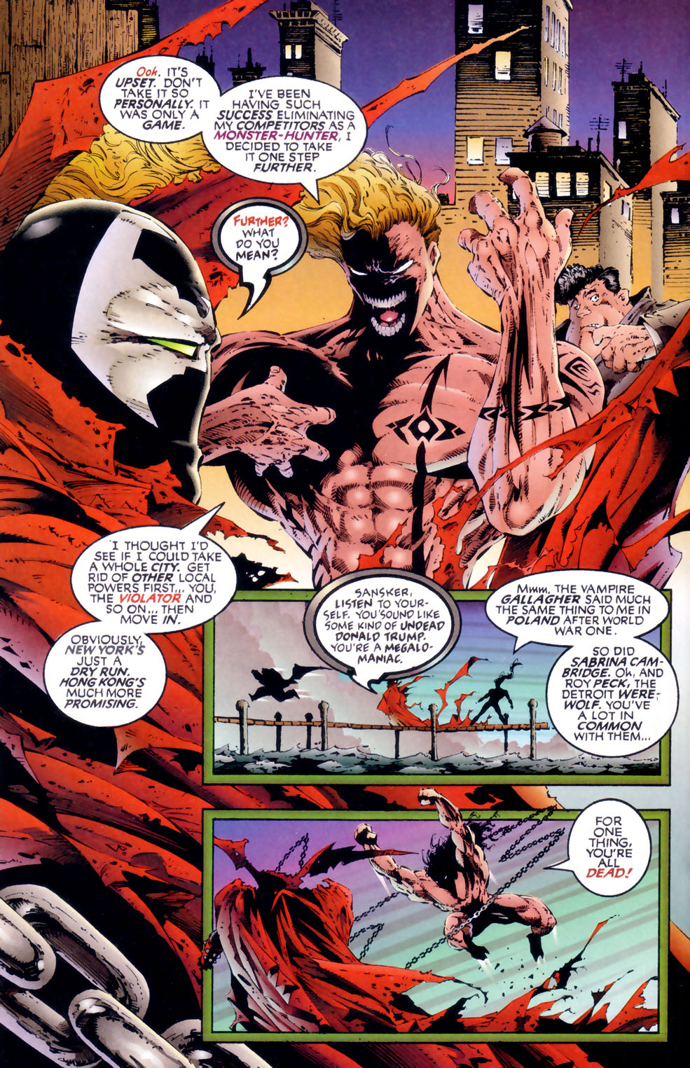 Read online Spawn: Blood Feud comic -  Issue #4 - 15