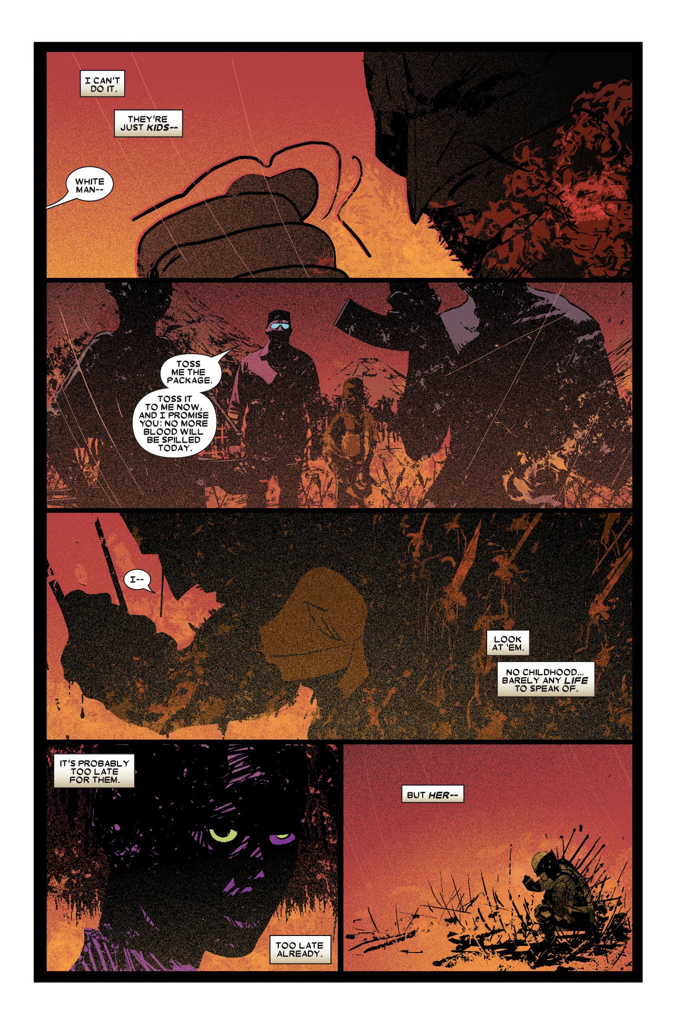 Read online Wolverine: Blood & Sorrow comic -  Issue # TPB - 47