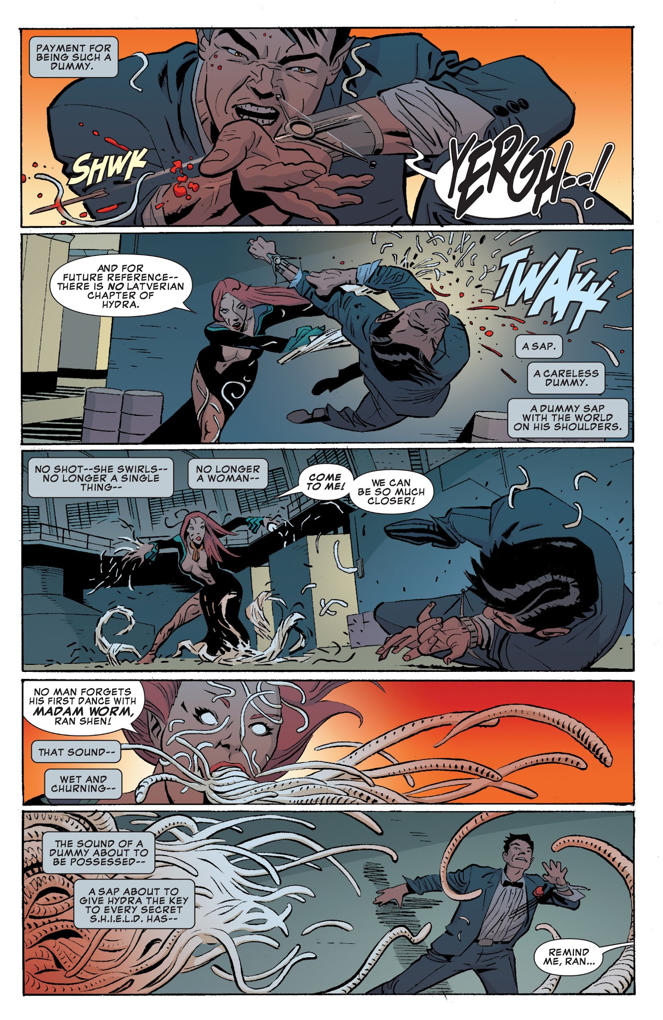 Read online Winter Soldier: The Bitter March comic -  Issue #1 - 12
