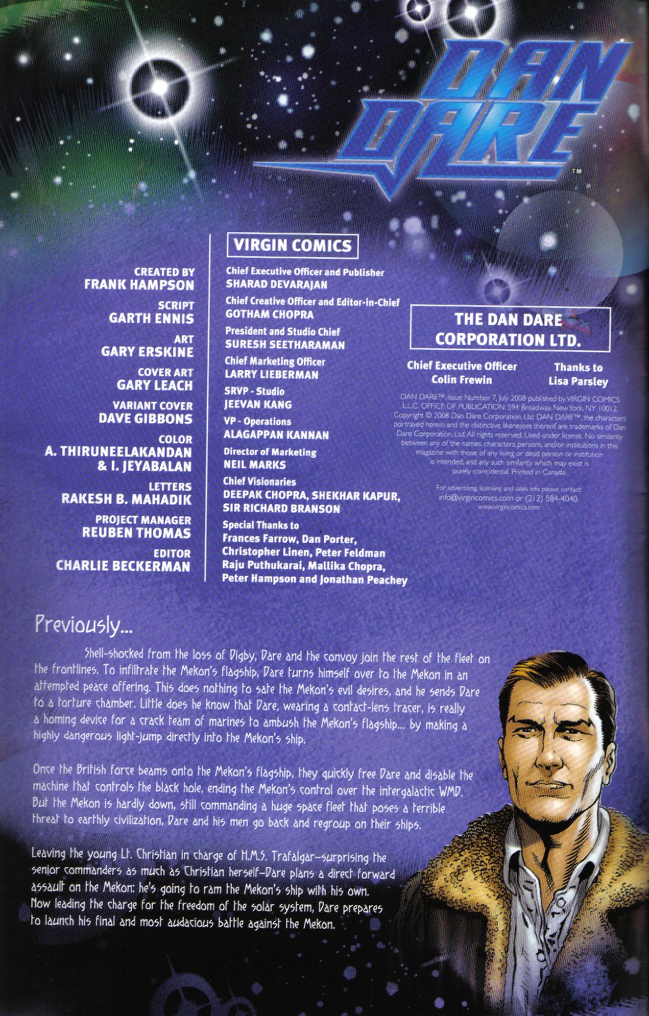 Read online Dan Dare comic -  Issue #7 - 3