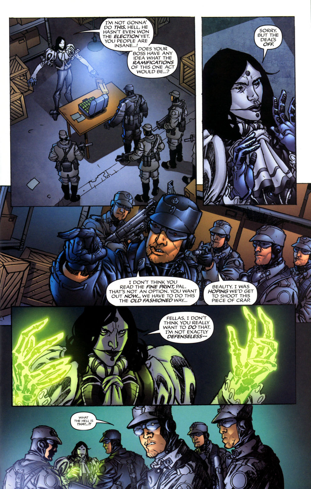 Read online Infantry comic -  Issue #1 - 8