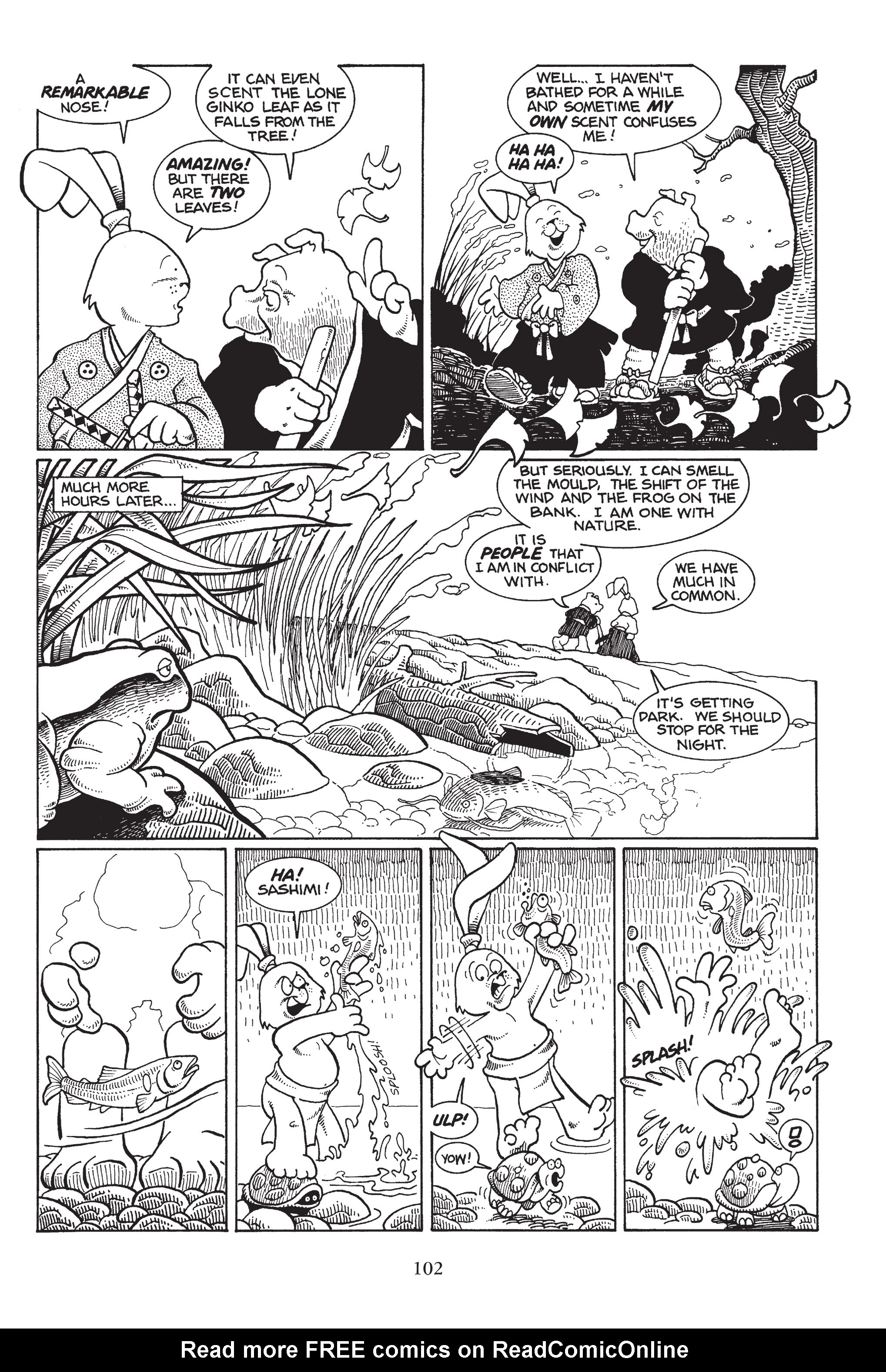 Read online Usagi Yojimbo (1987) comic -  Issue # _TPB 1 - 100