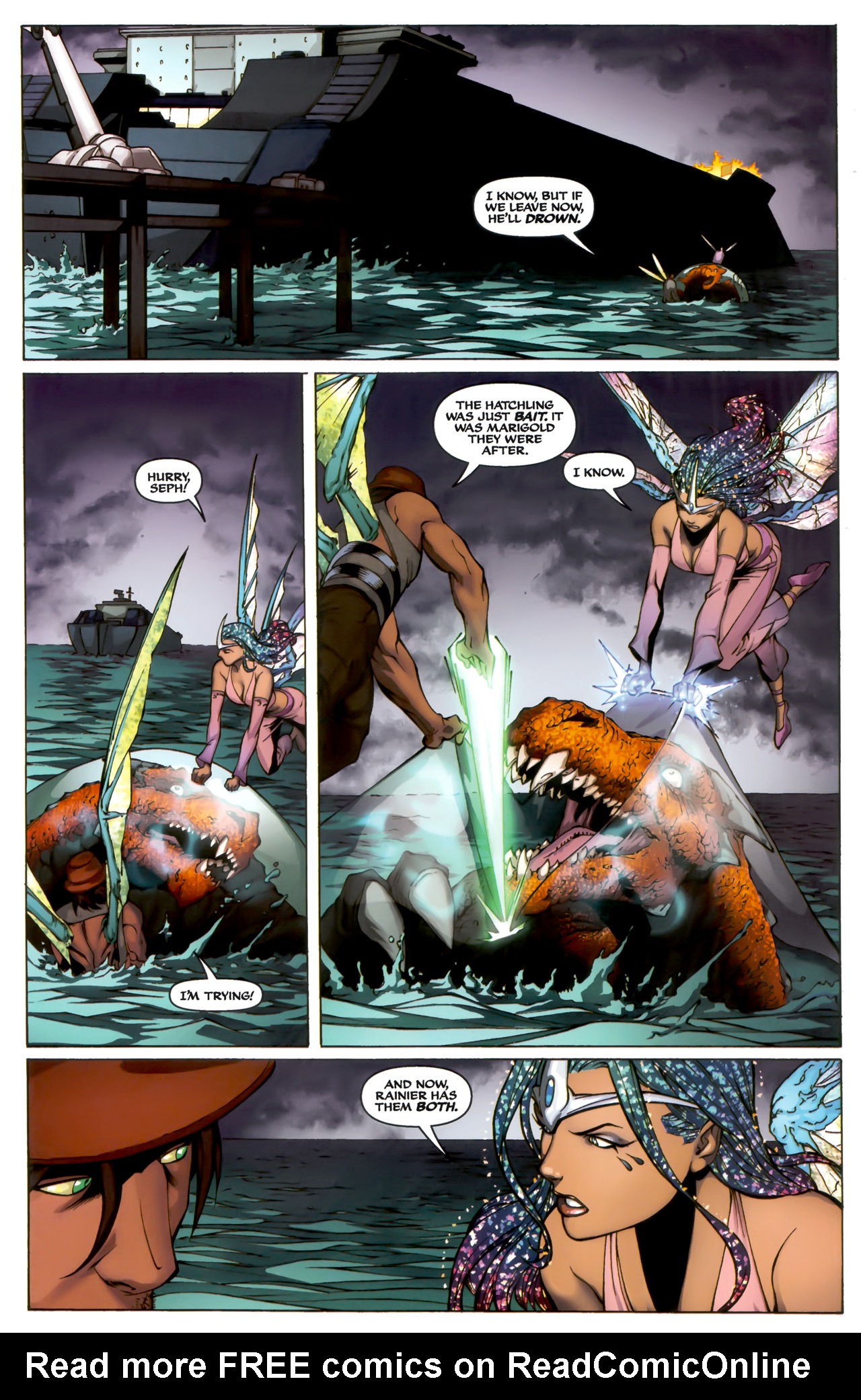 Read online Michael Turner's Soulfire (2009) comic -  Issue #4 - 27