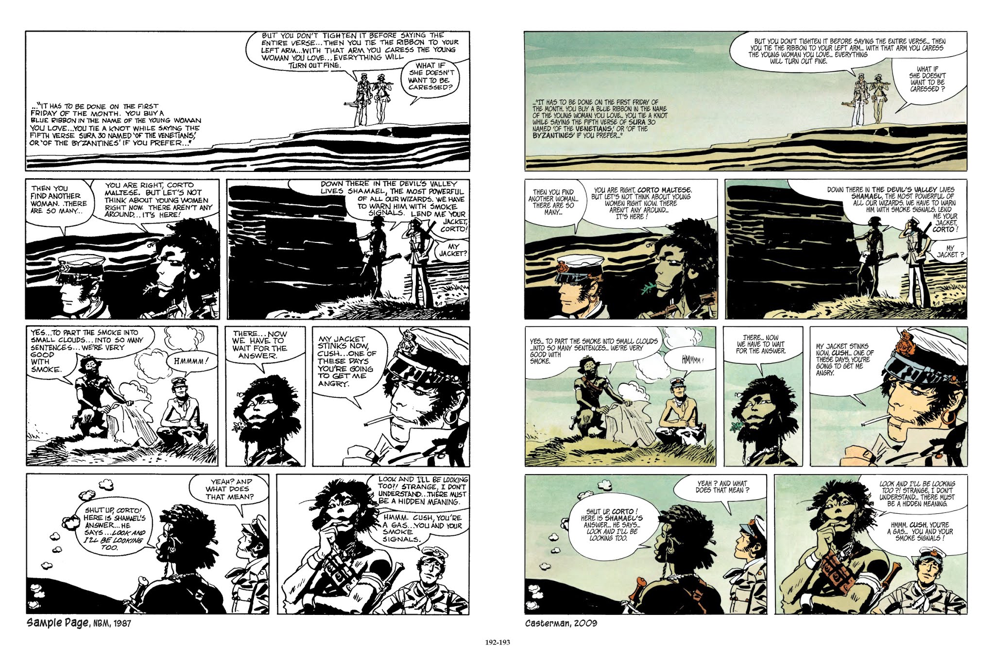 Read online Corto Maltese comic -  Issue # TPB 8 (Part 2) - 57