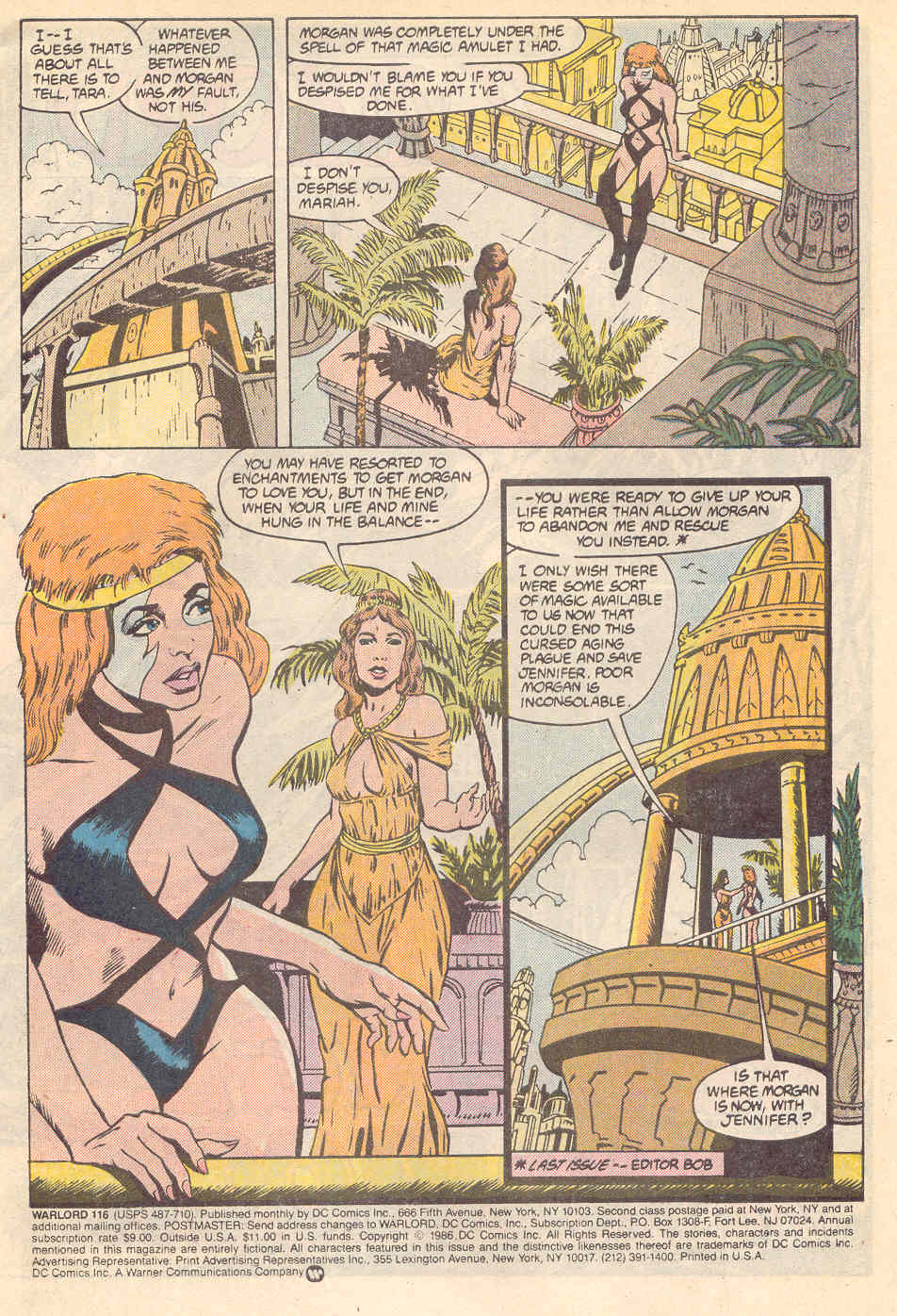 Read online Warlord (1976) comic -  Issue #116 - 2