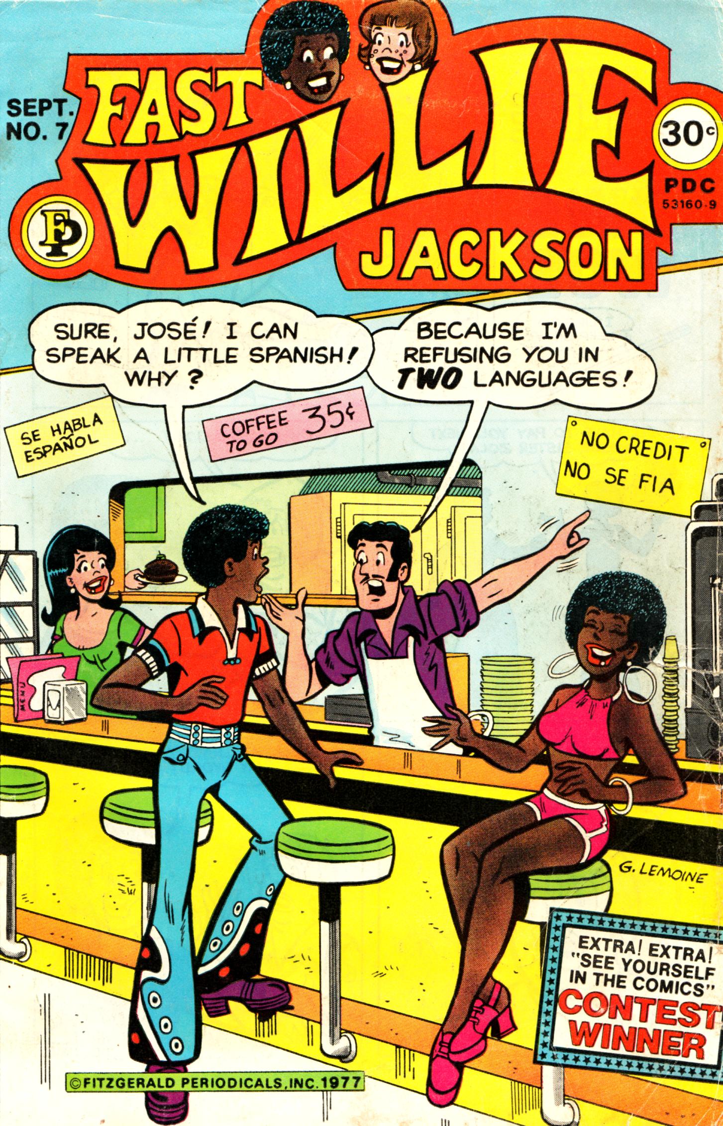 Read online Fast Willie Jackson comic -  Issue #7 - 1