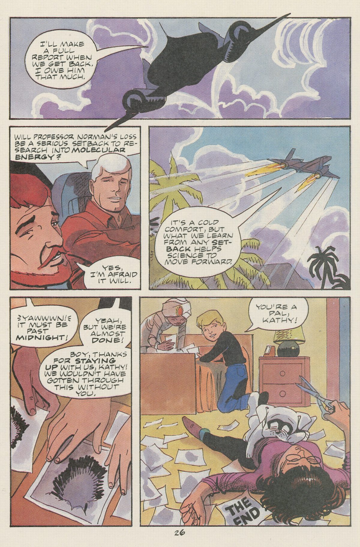 Read online Jonny Quest comic -  Issue #30 - 32