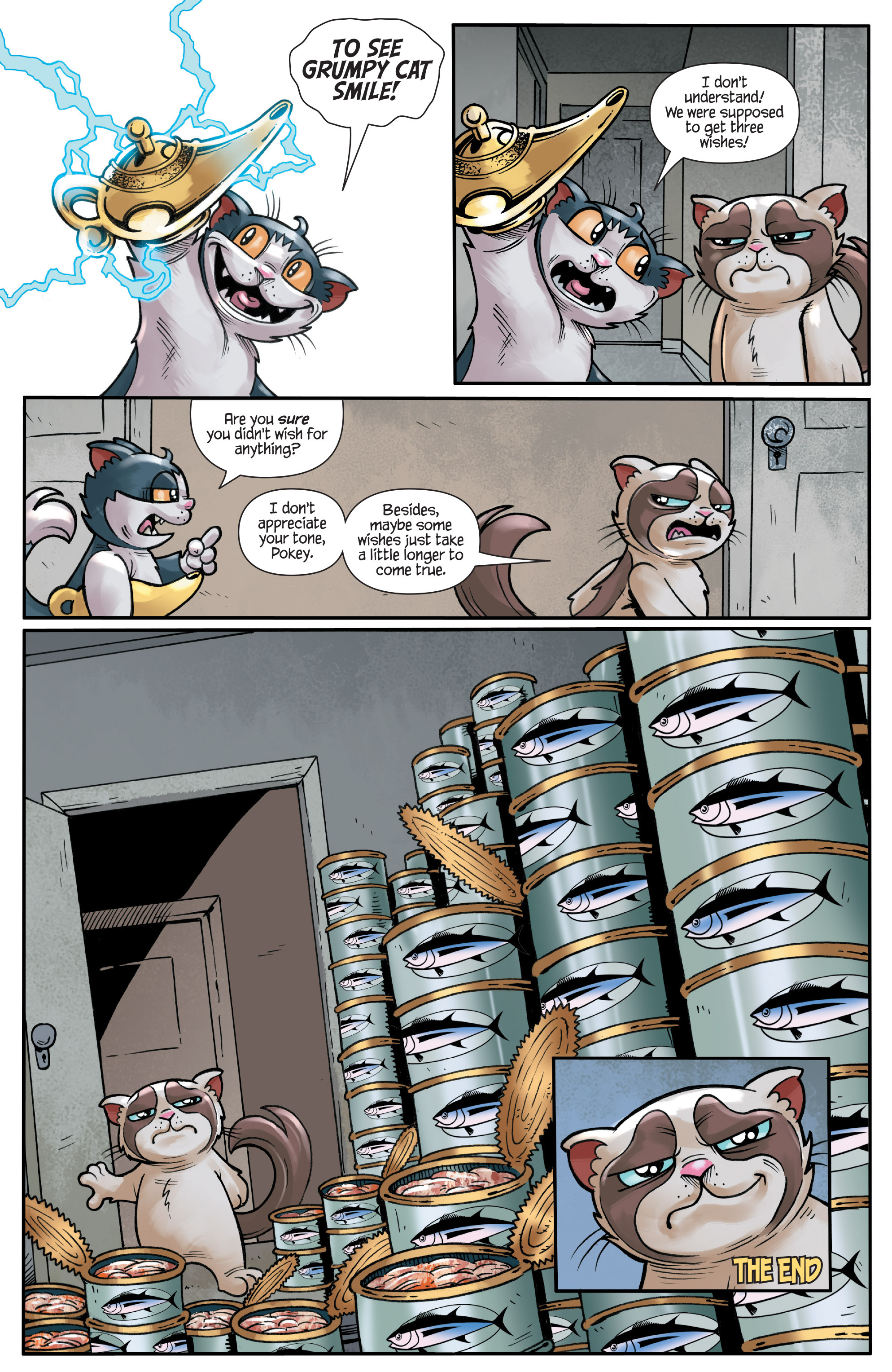 Read online Grumpy Cat & Pokey comic -  Issue #6 - 8
