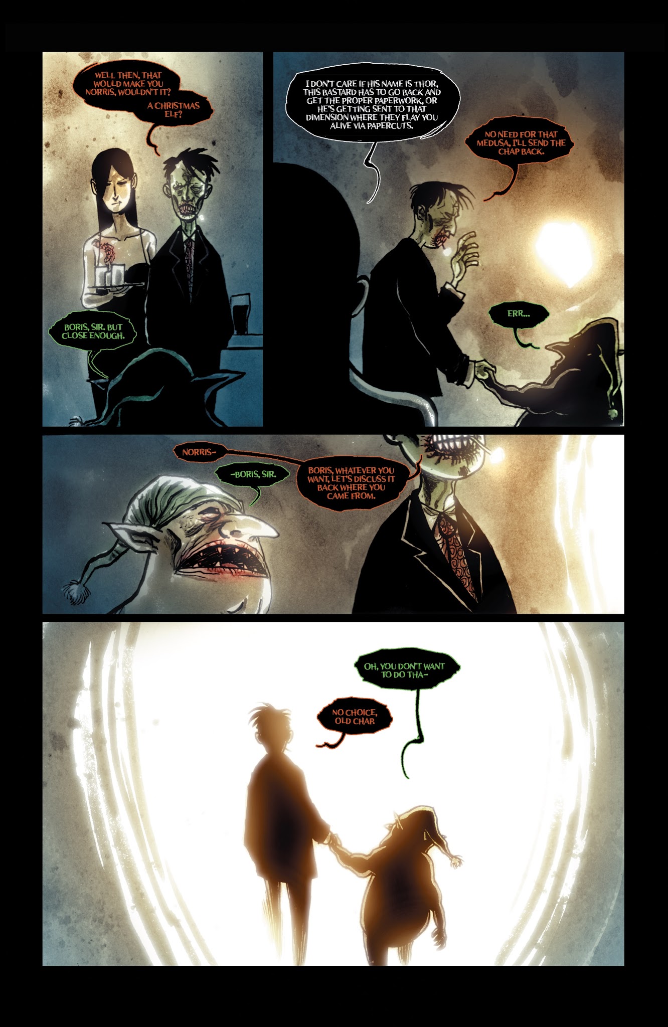 Read online Wormwood Gentleman Corpse: Christmas Special comic -  Issue # Full - 5