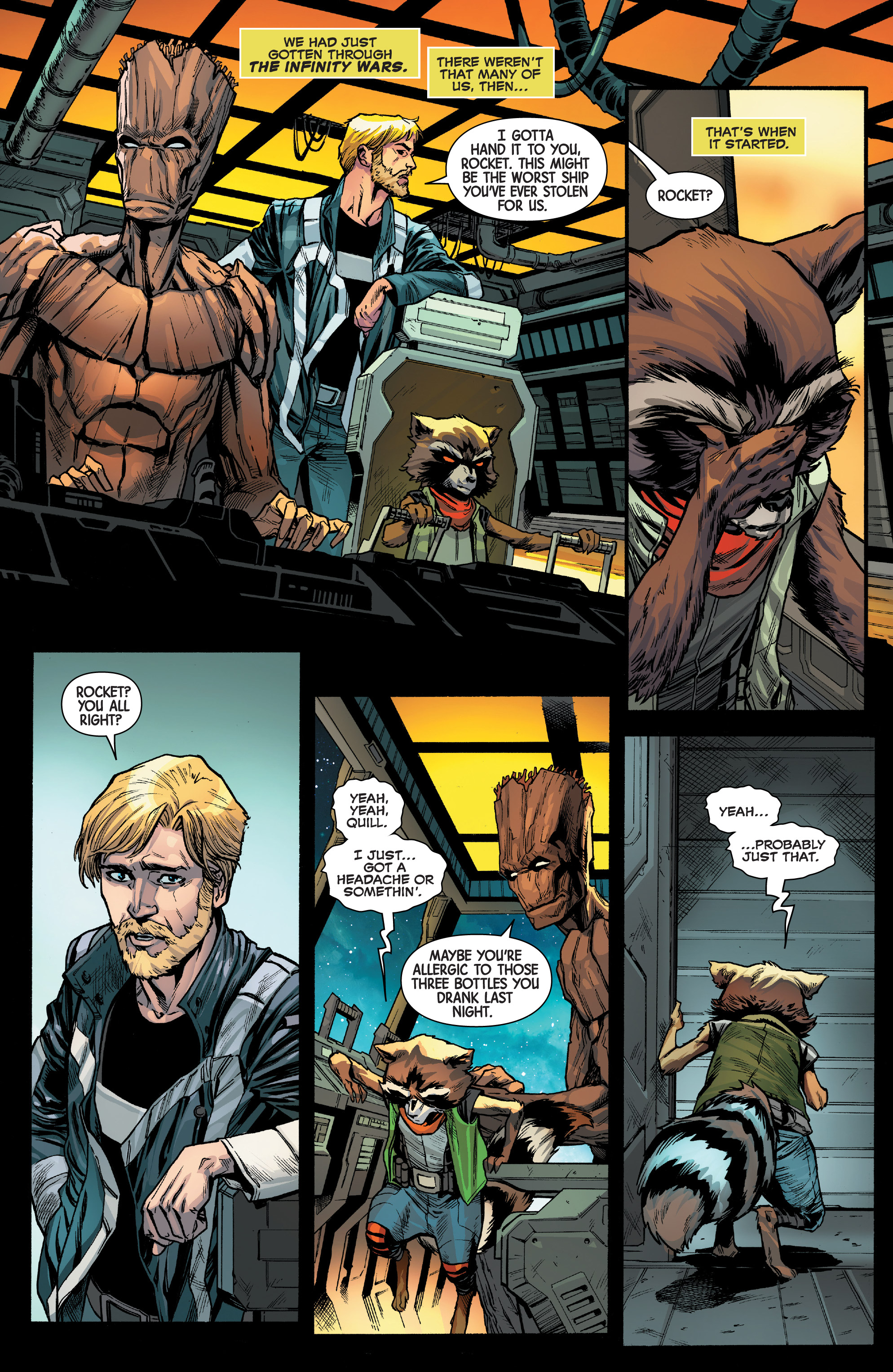 Read online Guardians of the Galaxy (2019) comic -  Issue #8 - 9
