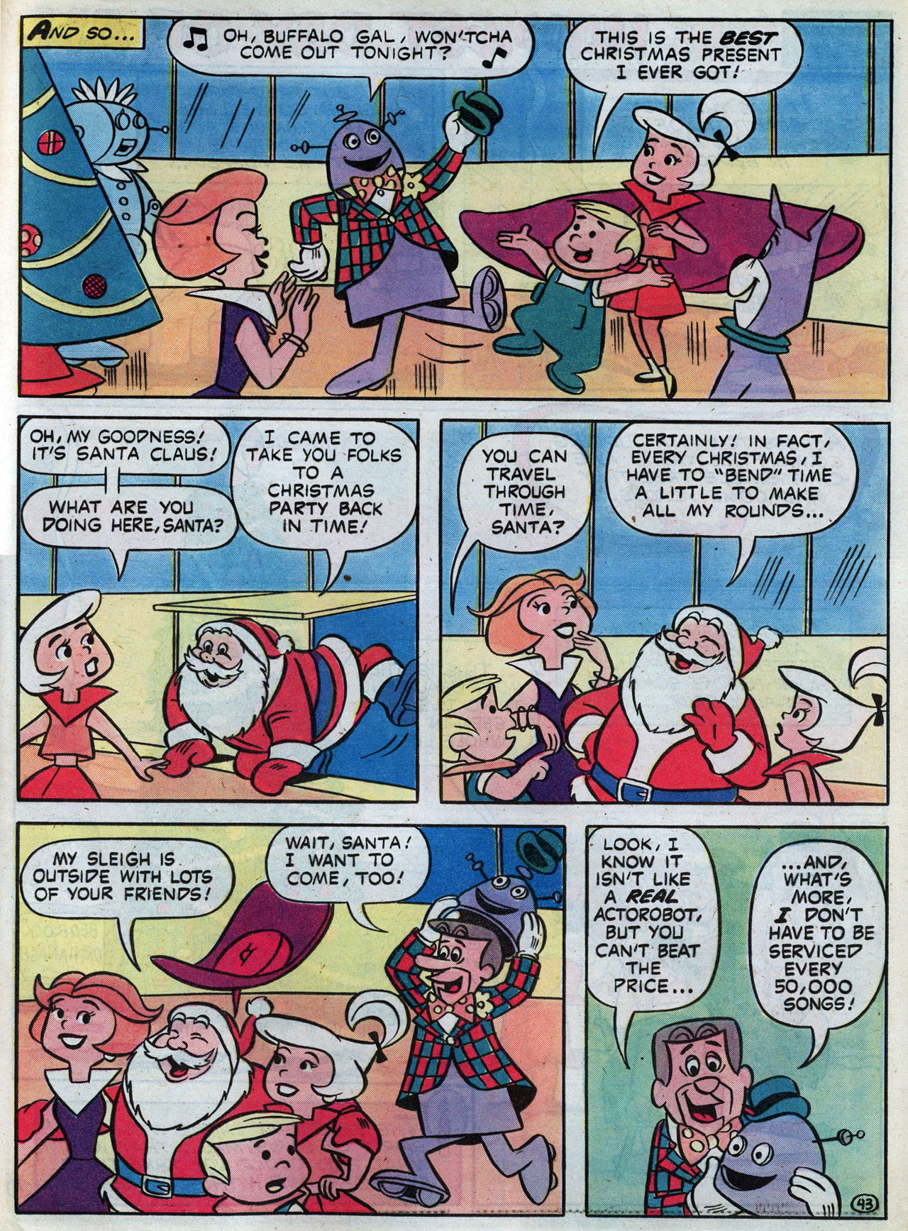 Read online The Flintstones Christmas Party comic -  Issue # Full - 45
