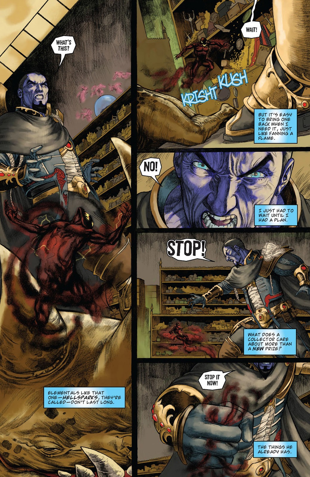 Magic: The Gathering - The Spell Thief issue 1 - Page 21