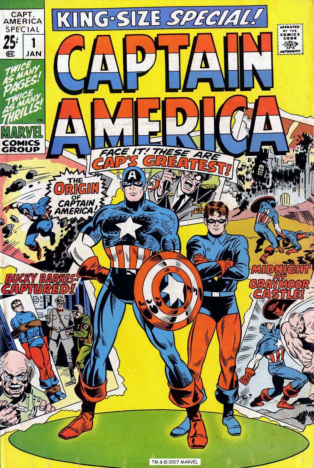 Read online Captain America (1968) comic -  Issue # _Annual 1 - 1