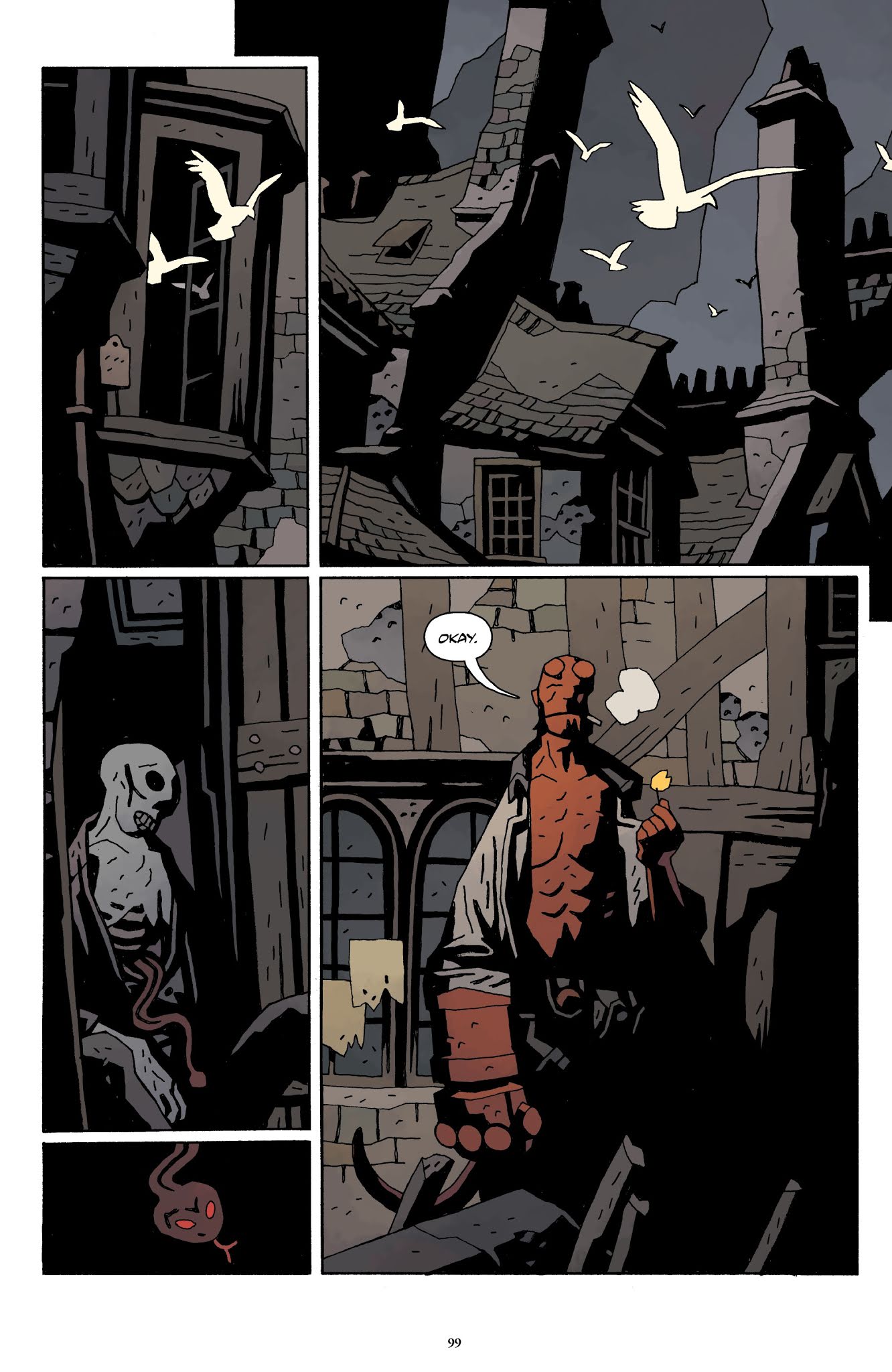 Read online Hellboy Omnibus comic -  Issue # TPB 4 (Part 1) - 100