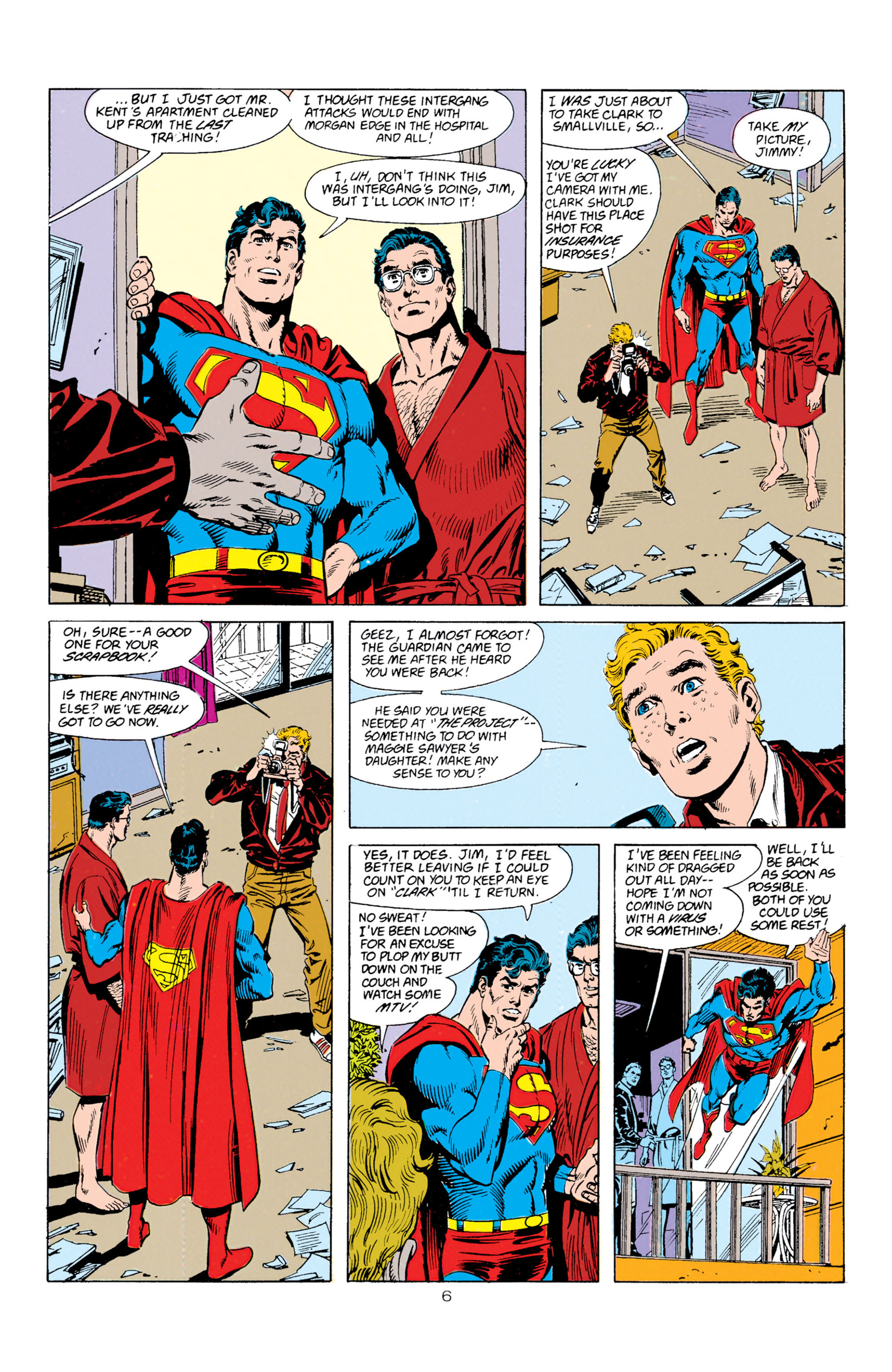 Read online Superman (1987) comic -  Issue #34 - 7