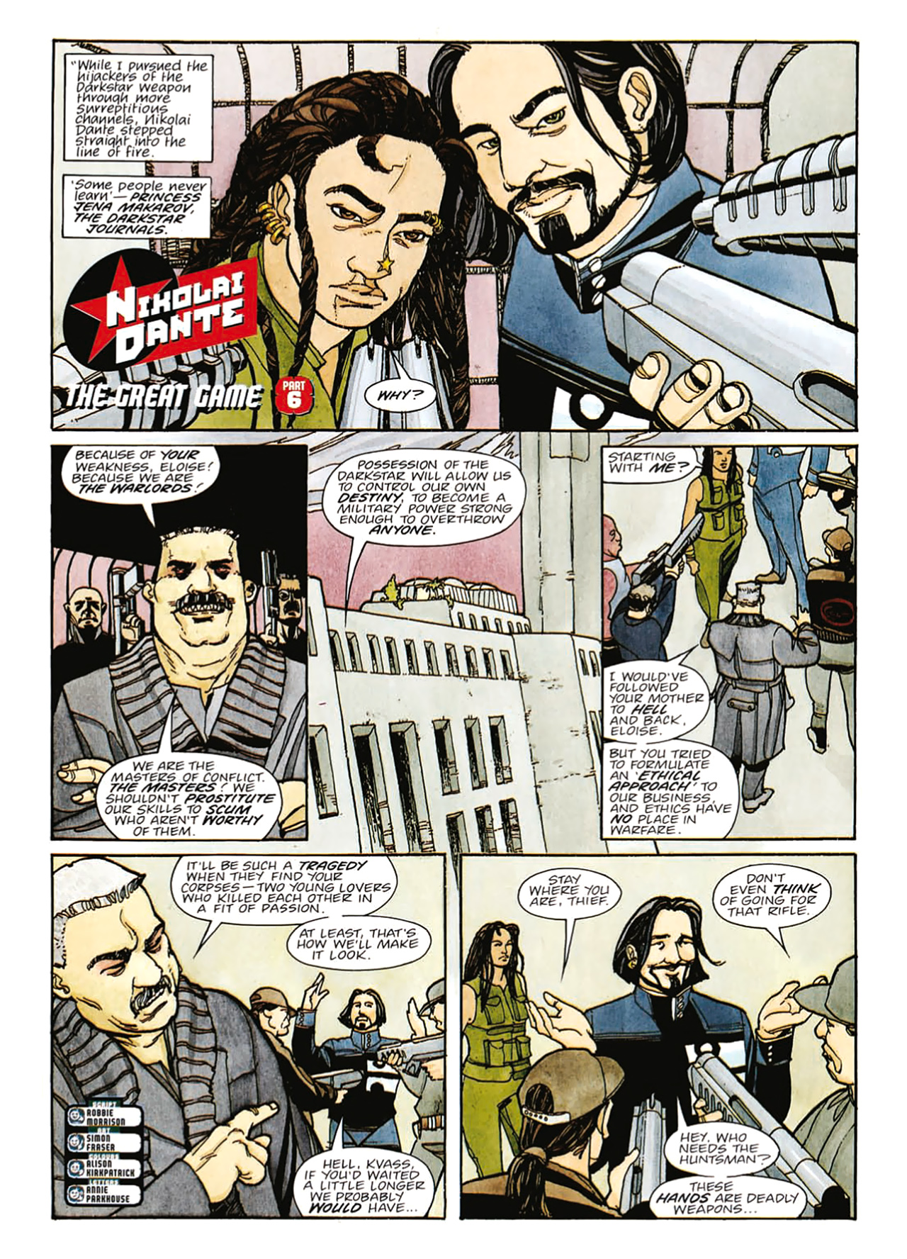 Read online Nikolai Dante comic -  Issue # TPB 2 - 54