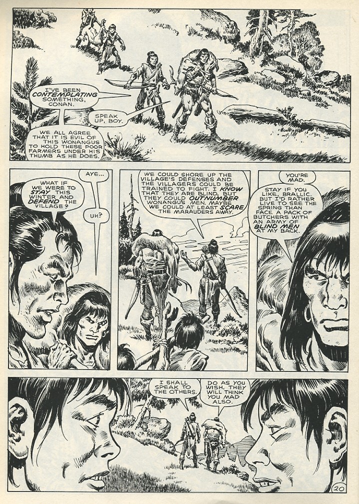 Read online The Savage Sword Of Conan comic -  Issue #142 - 26