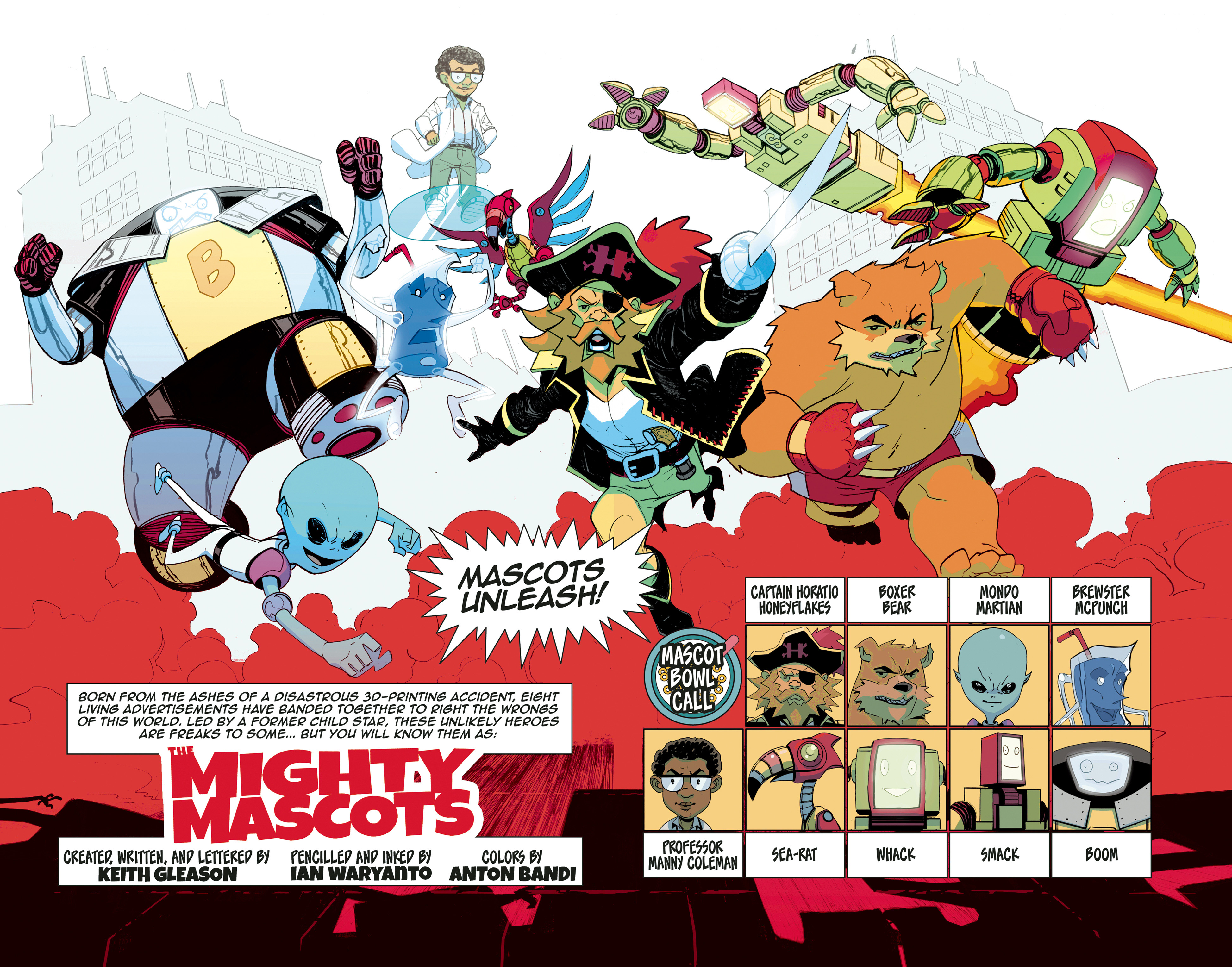 Read online The Mighty Mascots comic -  Issue #1 - 5