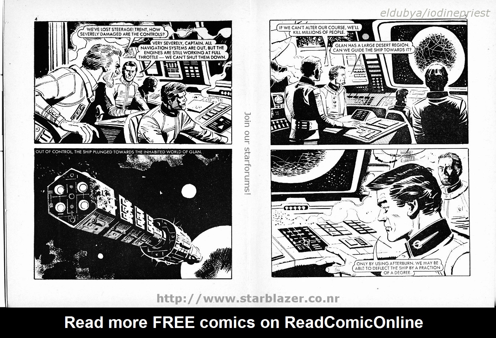 Read online Starblazer comic -  Issue #103 - 4