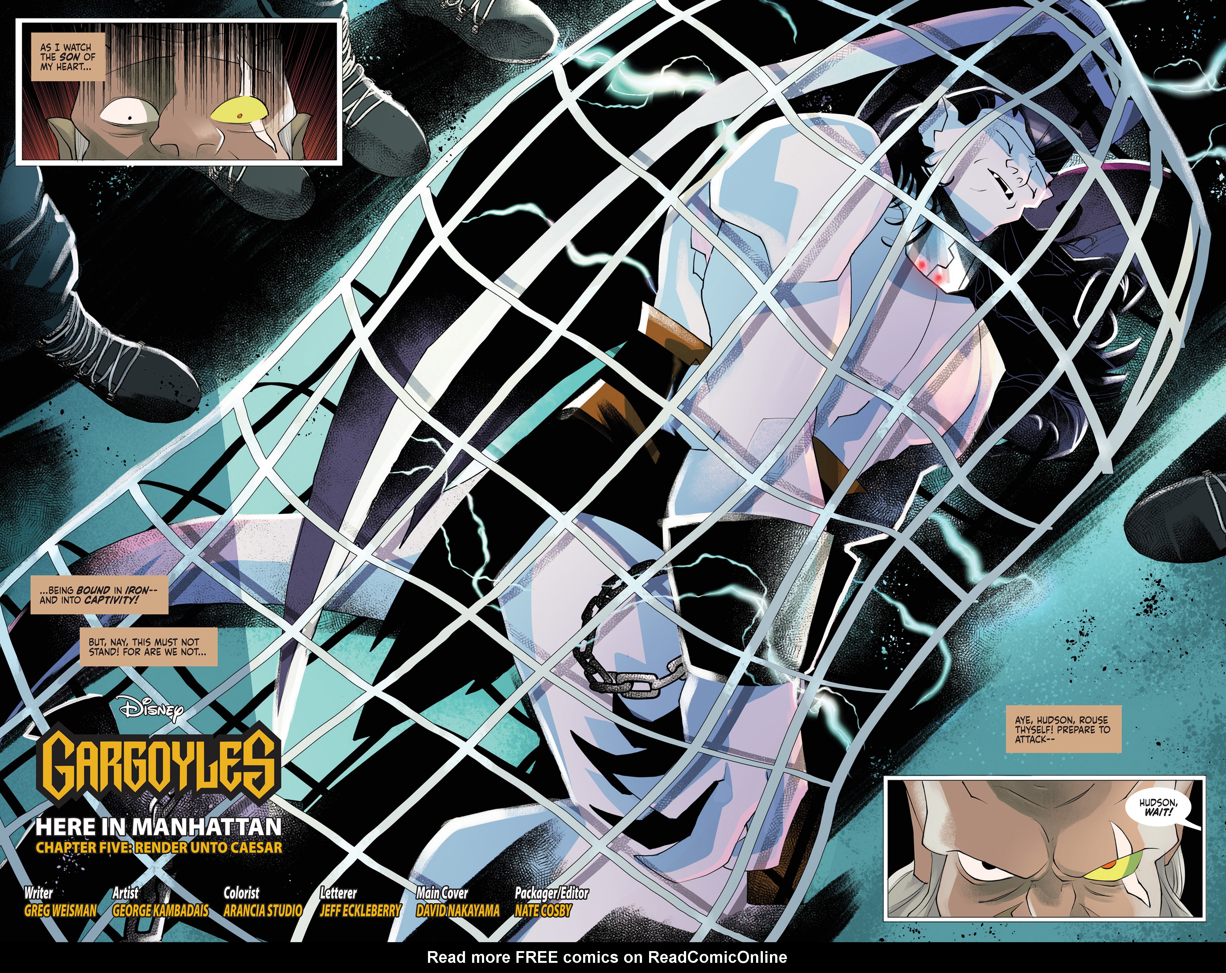 Read online Gargoyles (2022) comic -  Issue #5 - 9
