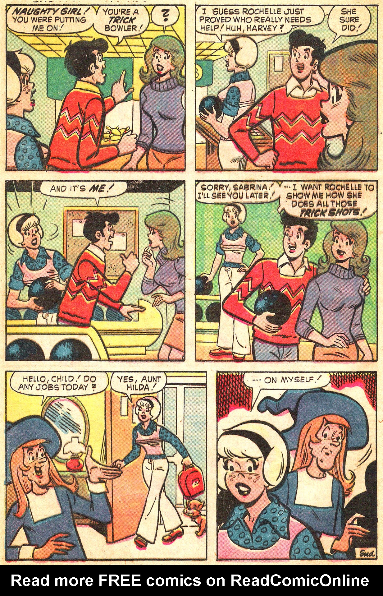 Read online Sabrina The Teenage Witch (1971) comic -  Issue #20 - 31