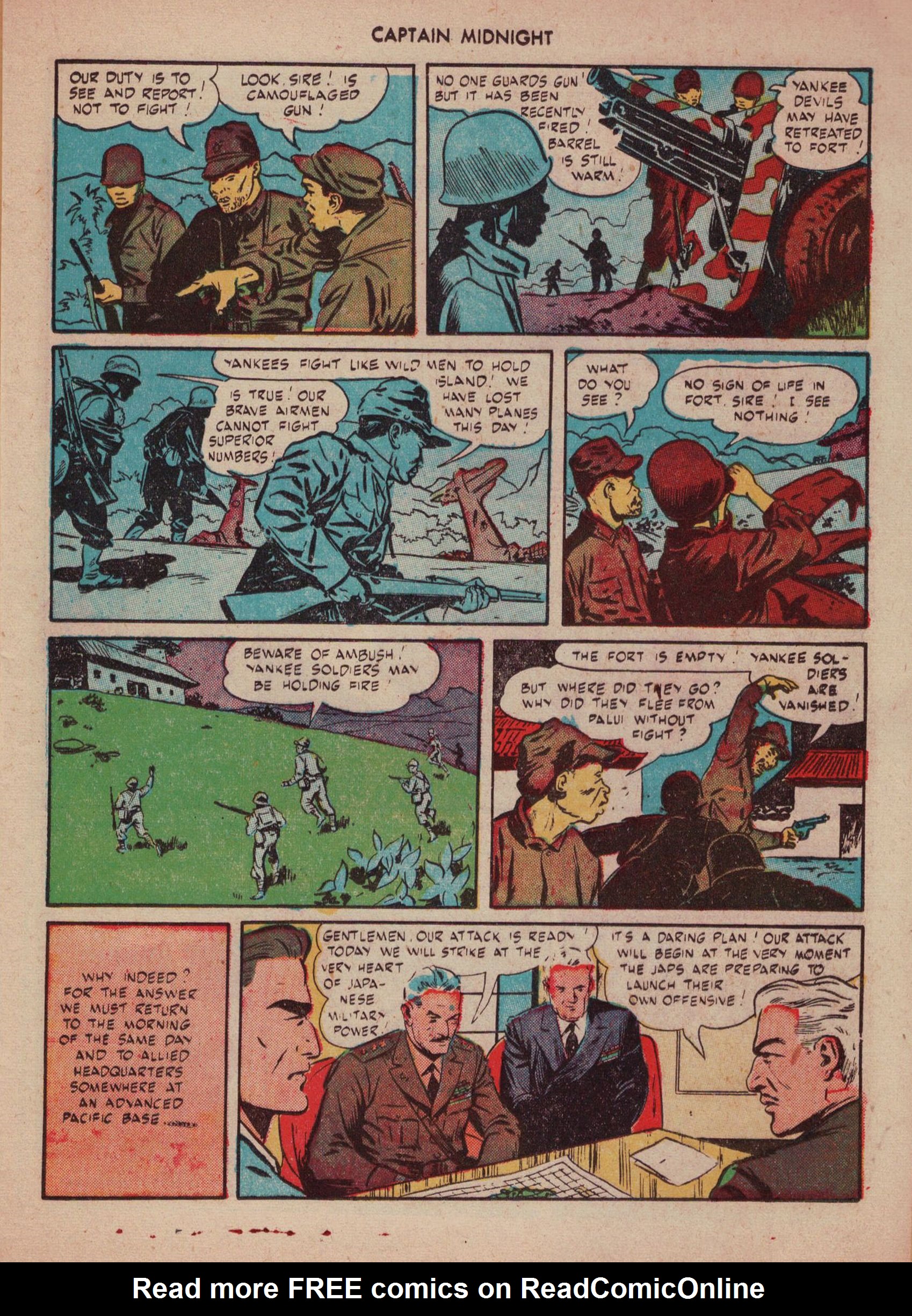 Read online Captain Midnight (1942) comic -  Issue #41 - 17