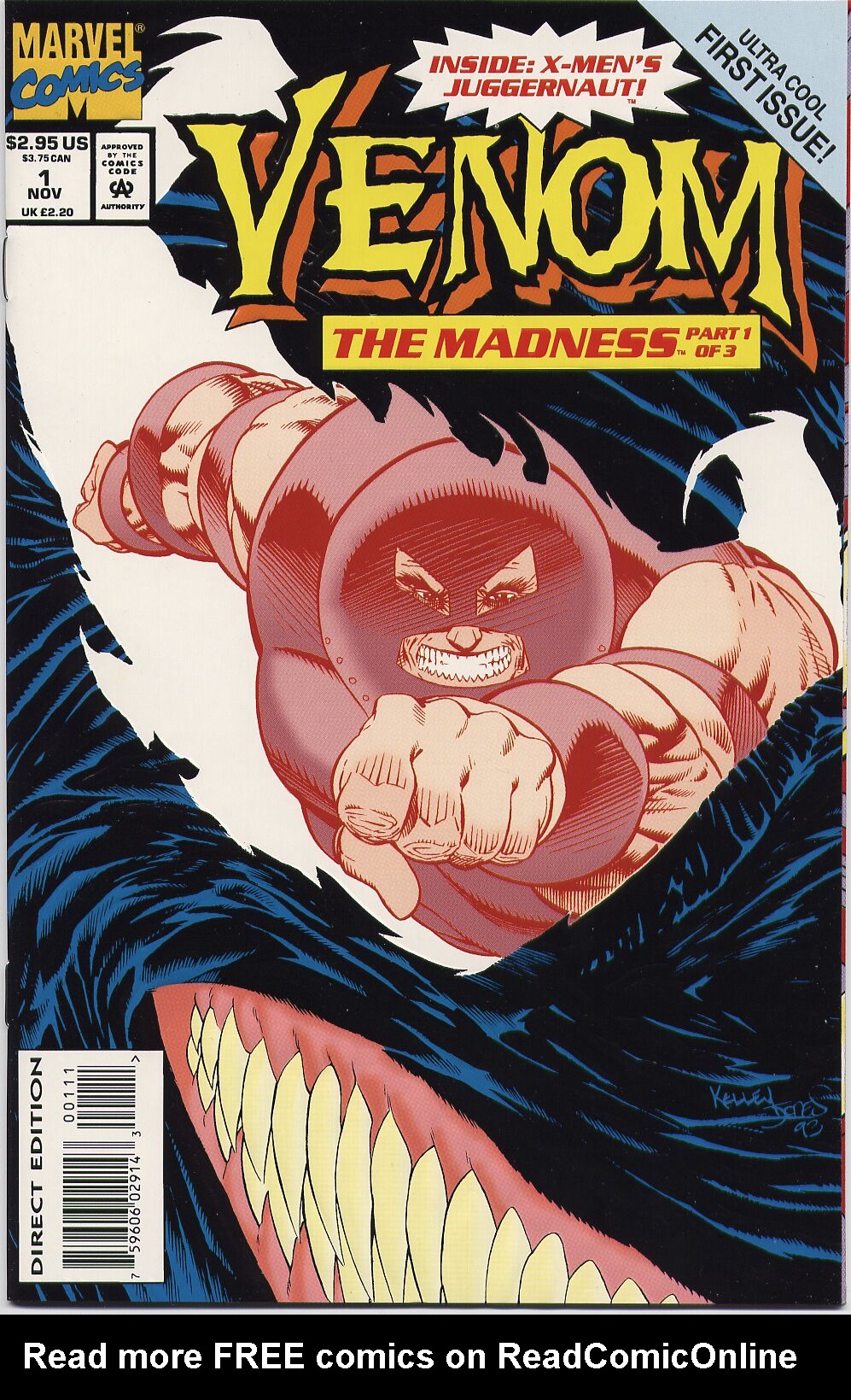 Read online Venom: The Madness comic -  Issue #1 - 1