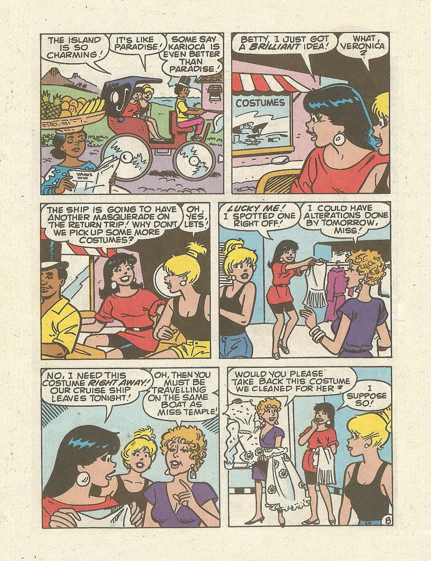 Read online Betty and Veronica Digest Magazine comic -  Issue #70 - 20