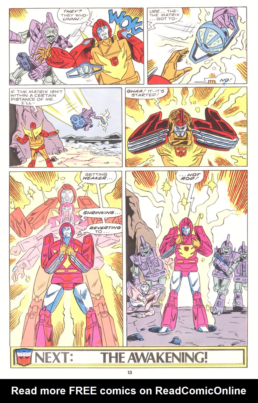 Read online The Transformers (UK) comic -  Issue #185 - 13