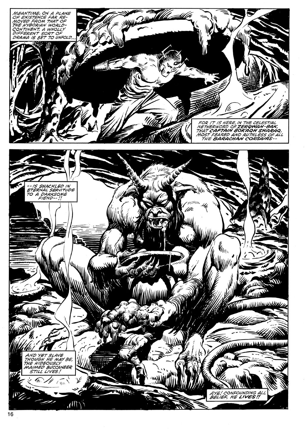 Read online The Savage Sword Of Conan comic -  Issue #92 - 15