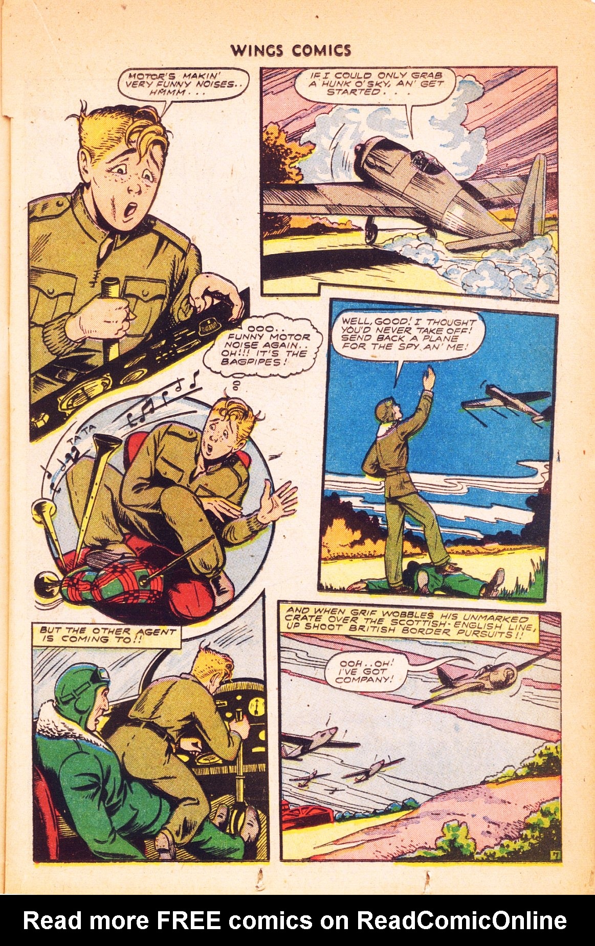 Read online Wings Comics comic -  Issue #55 - 19
