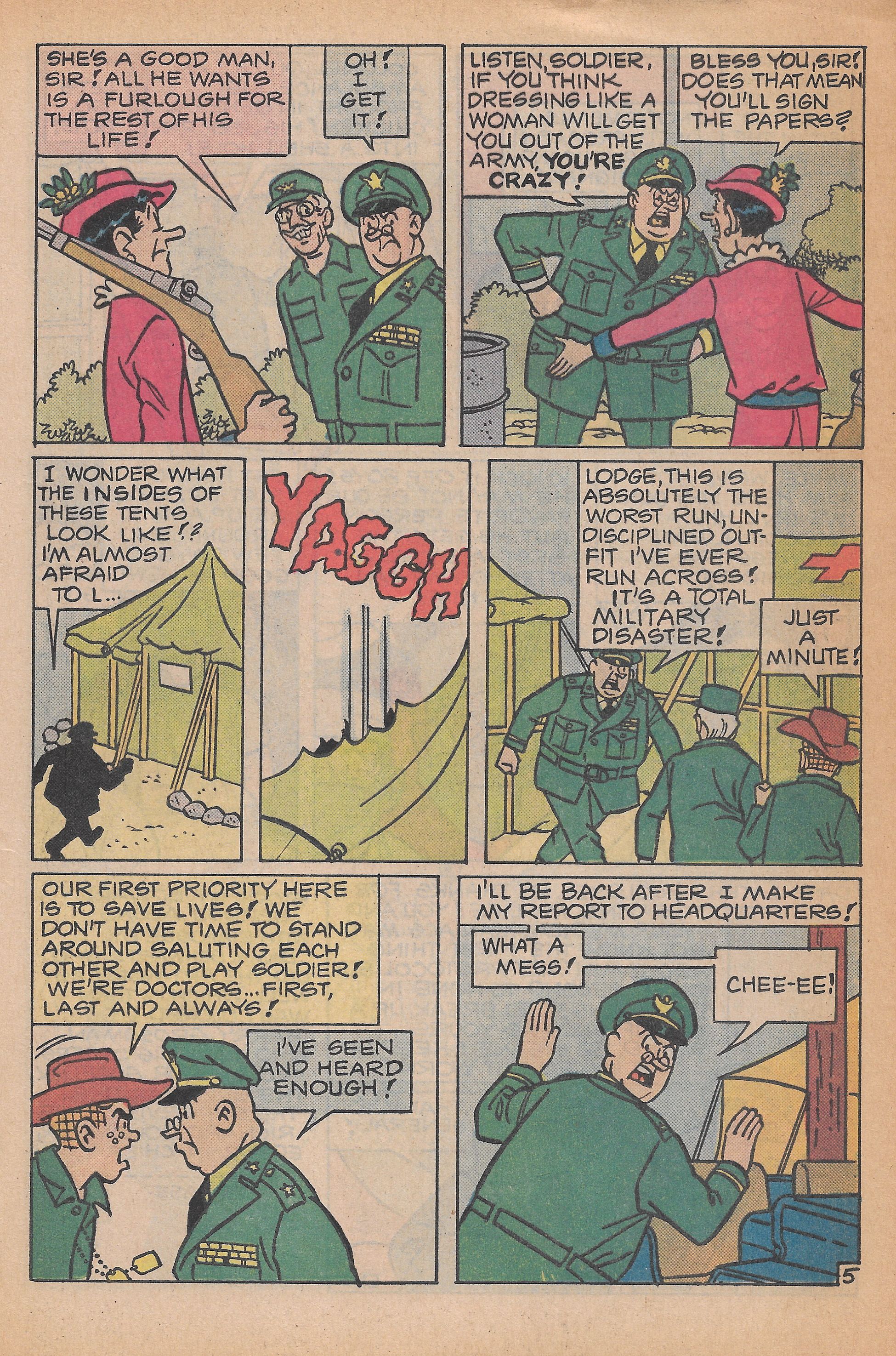 Read online Archie's TV Laugh-Out comic -  Issue #96 - 17
