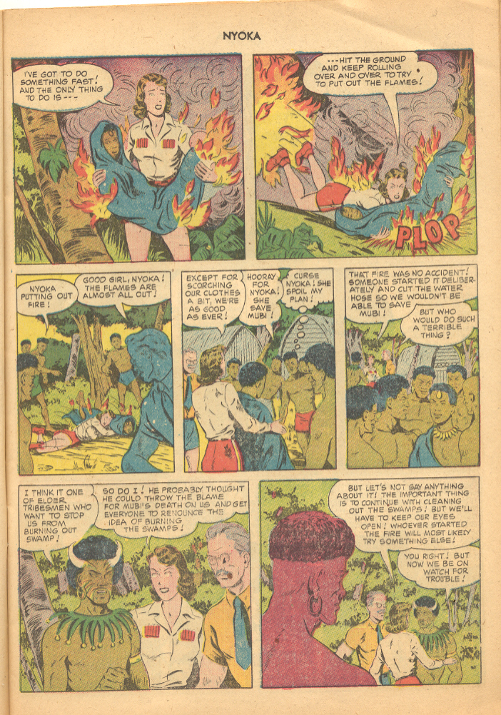Read online Nyoka the Jungle Girl (1945) comic -  Issue #56 - 13