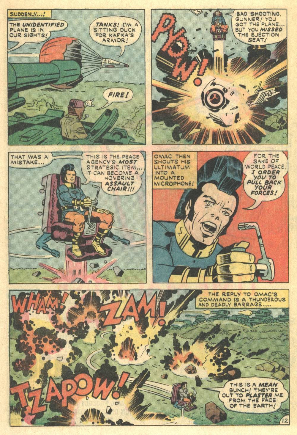 Read online OMAC (1974) comic -  Issue #3 - 12